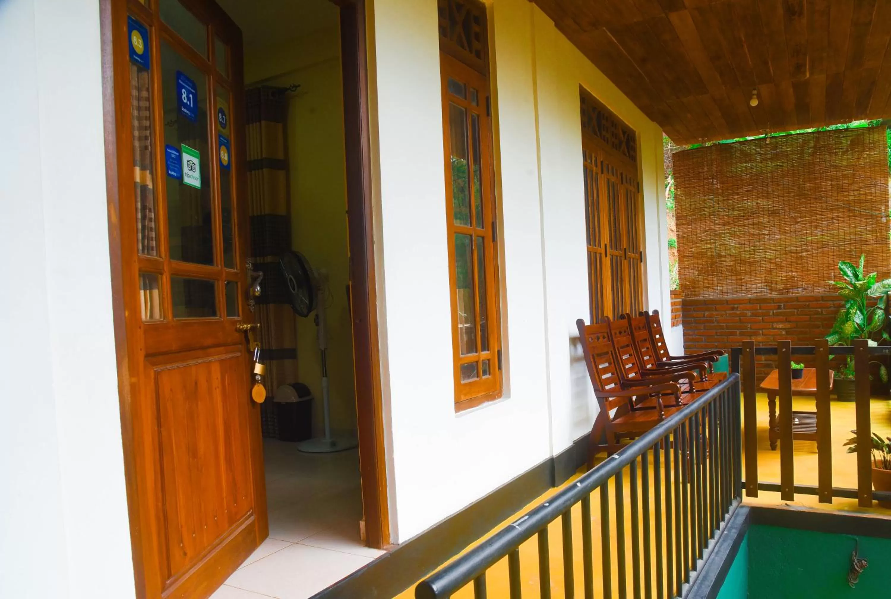 Balcony/Terrace in Madushanka Resort