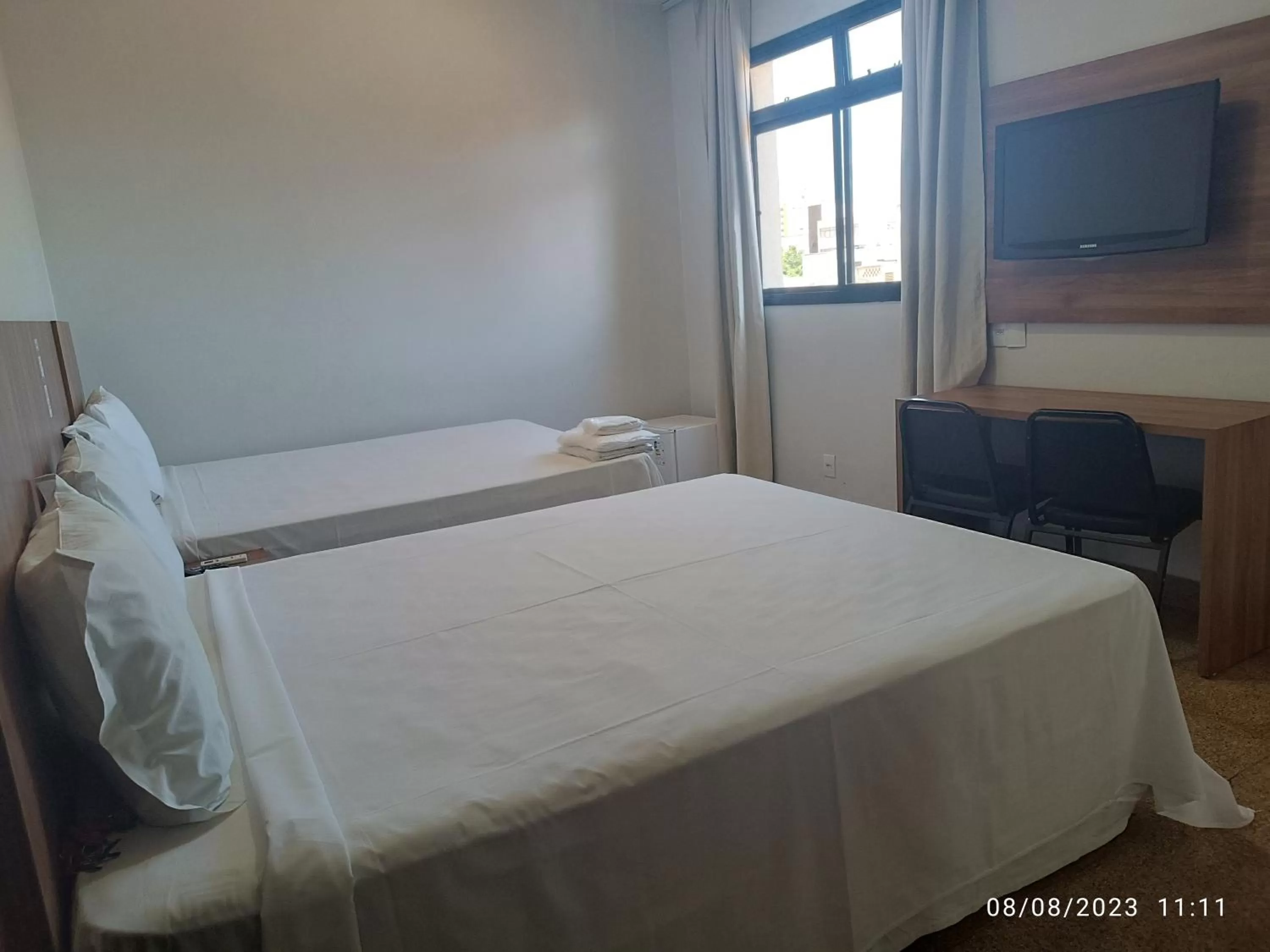 Bed in Hotel Oscar Blue Montes Claros