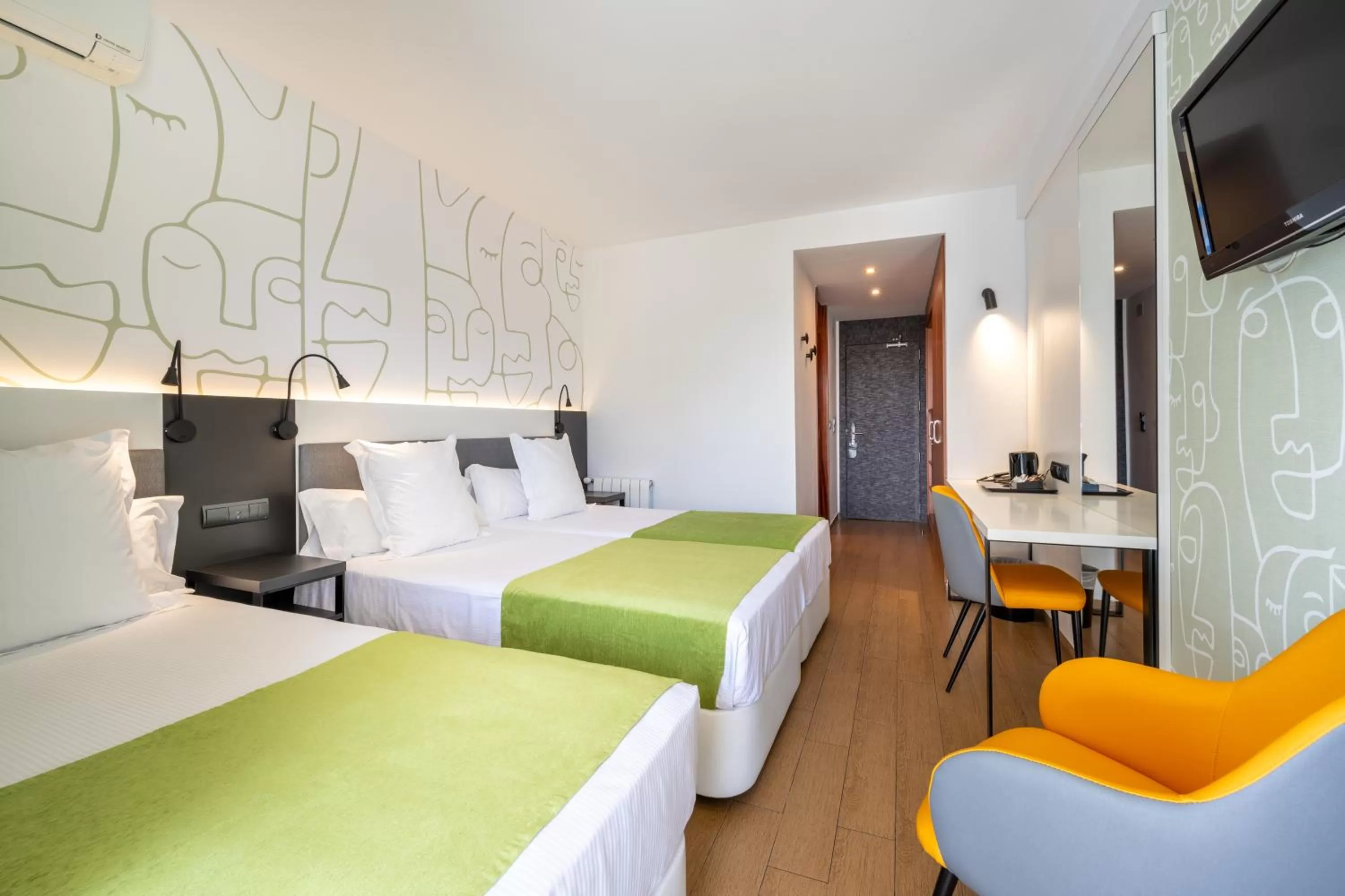 Bed in Climia Benidorm Plaza