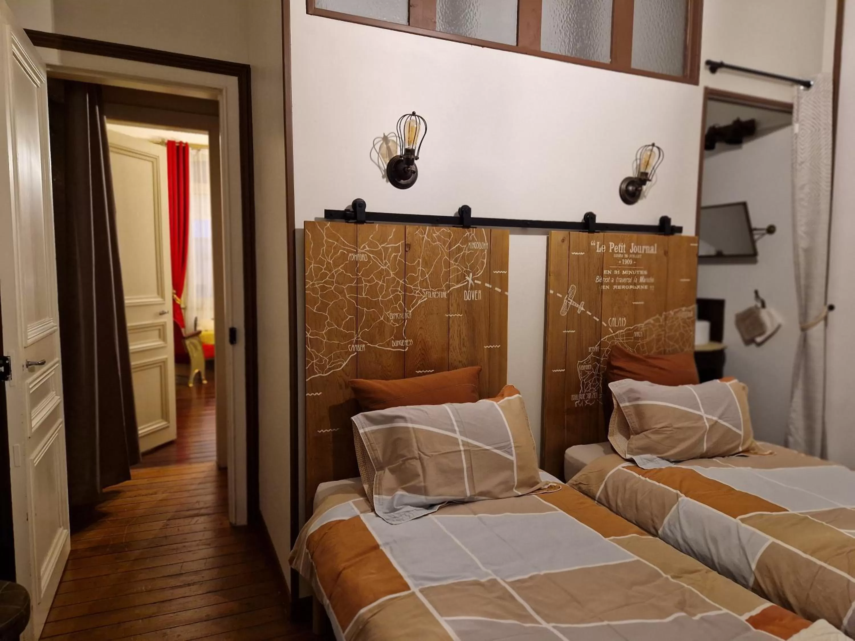 Bed in B & B Les Secrets des Loges