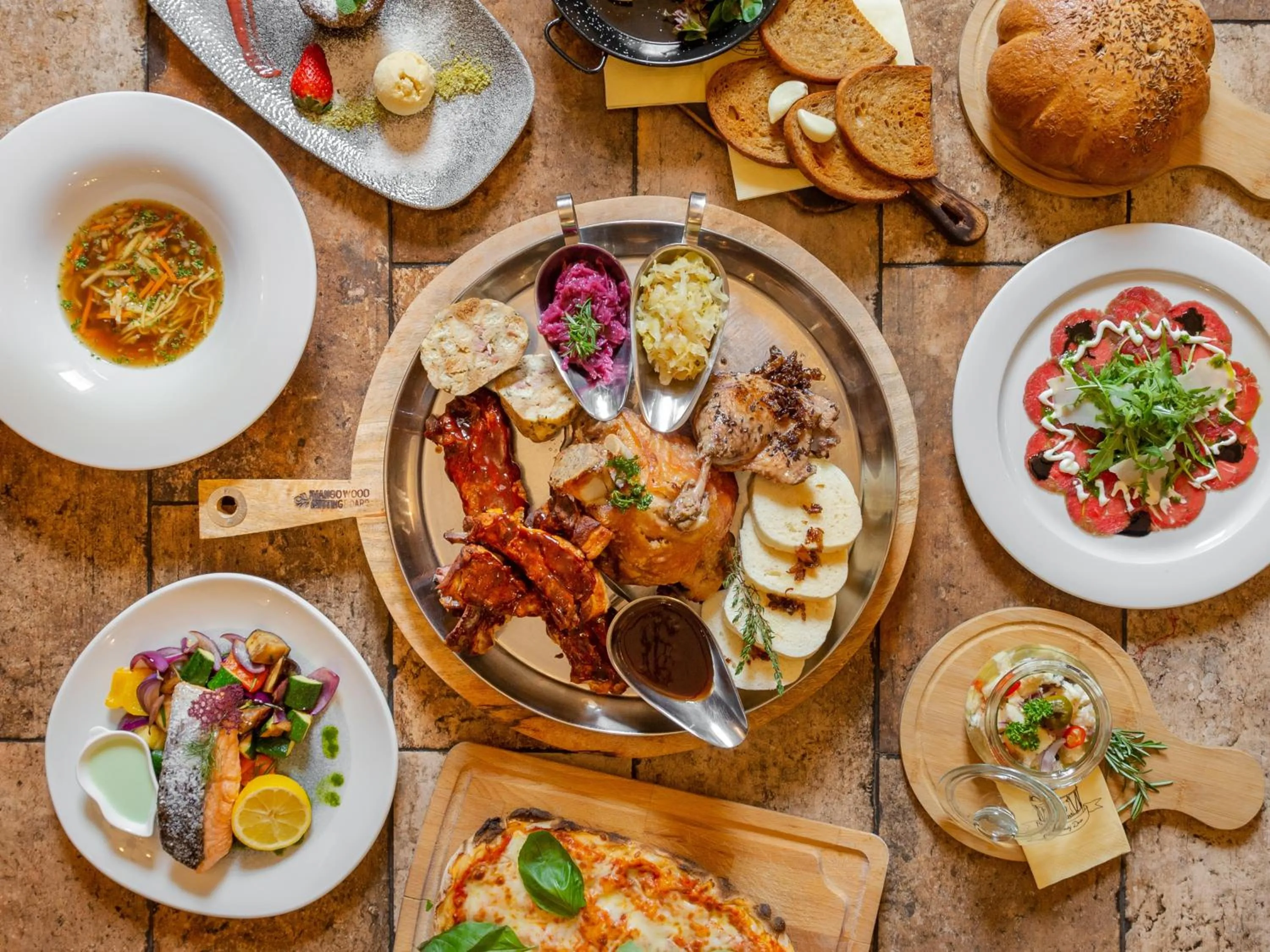 Food in Hotel Svatojánský Dvůr