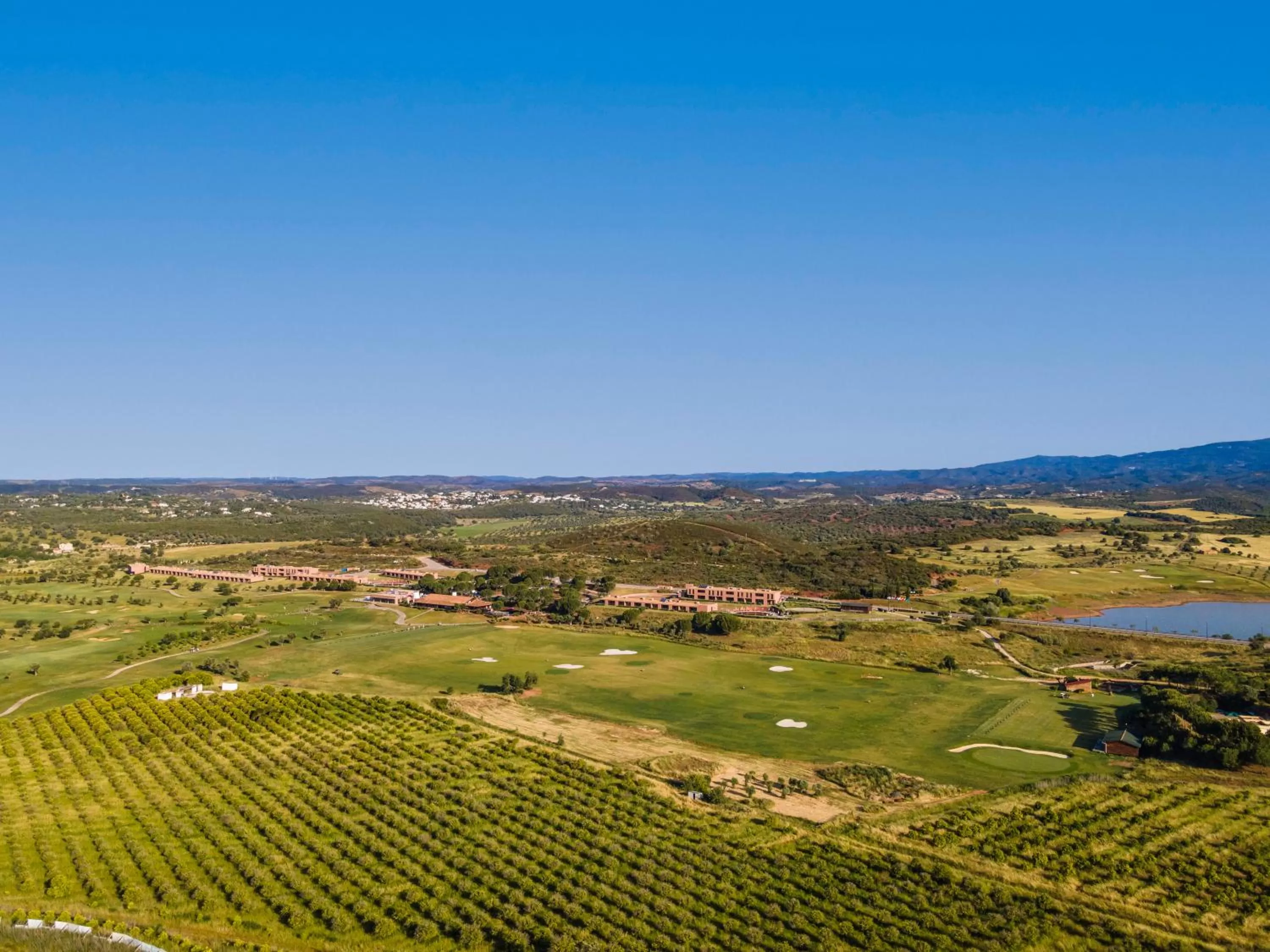 Natural landscape in NAU Morgado Golf & Country Club