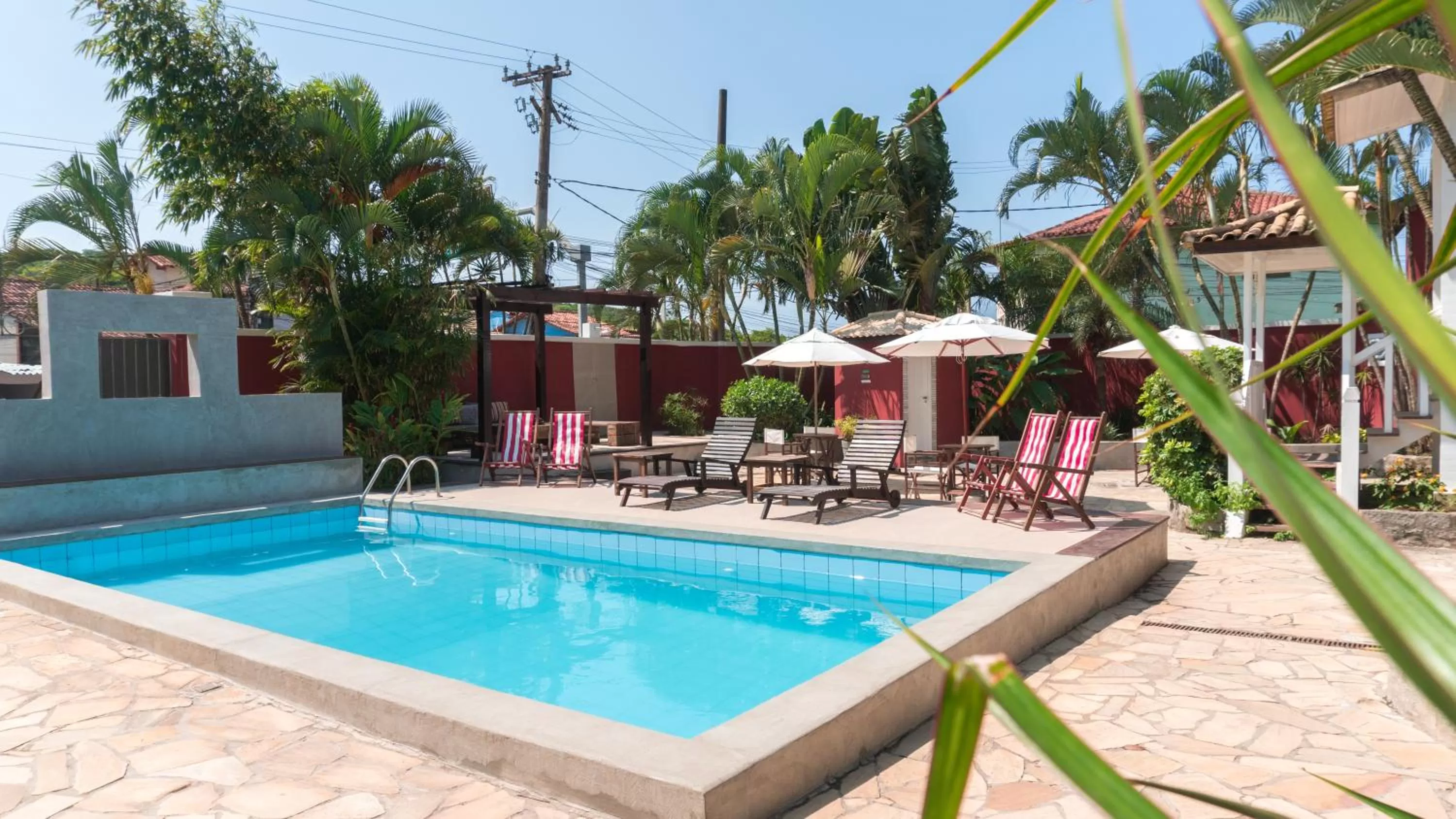 Swimming pool in Pousada Tartaruga