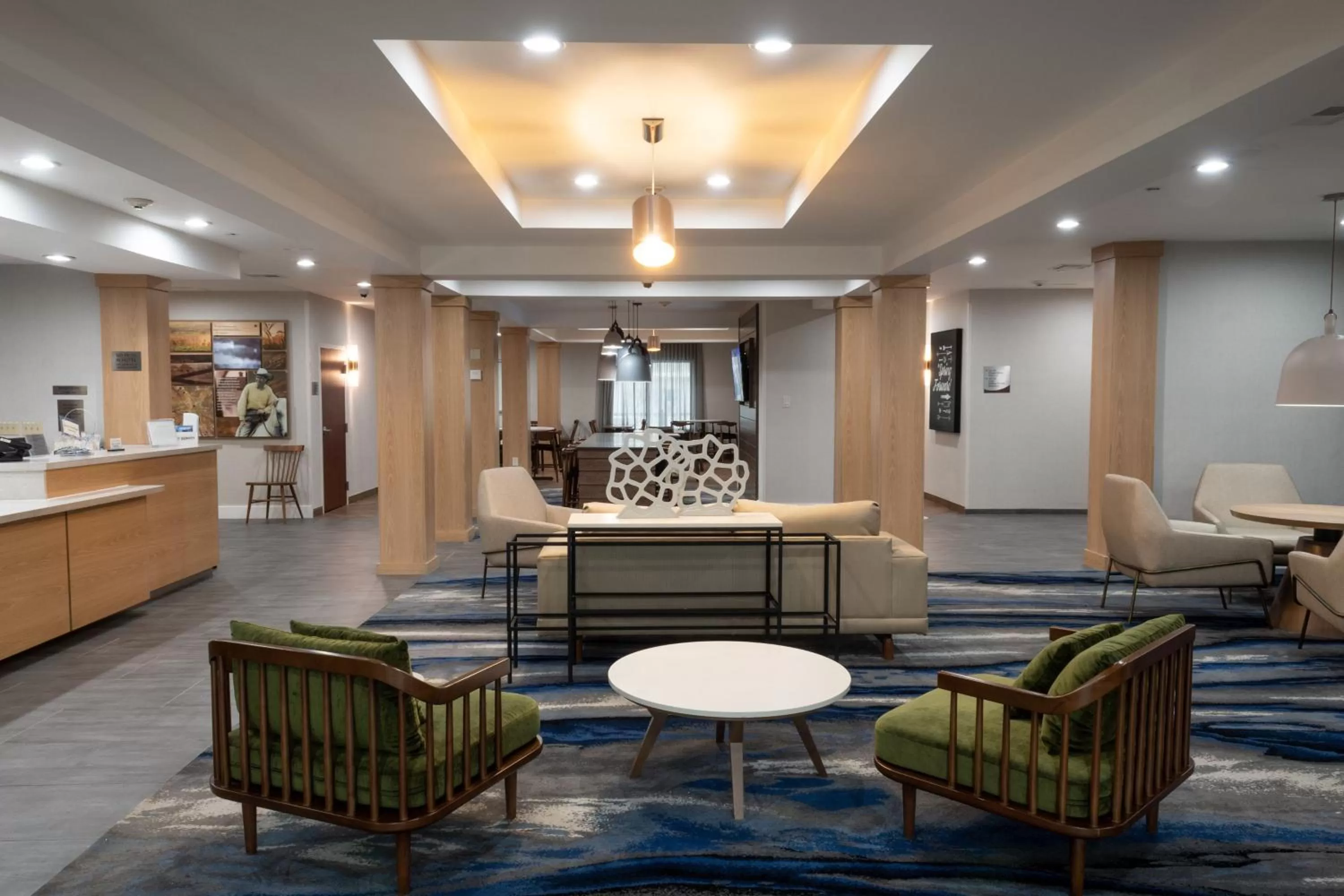 Lobby or reception in Fairfield Inn & Suites Denton