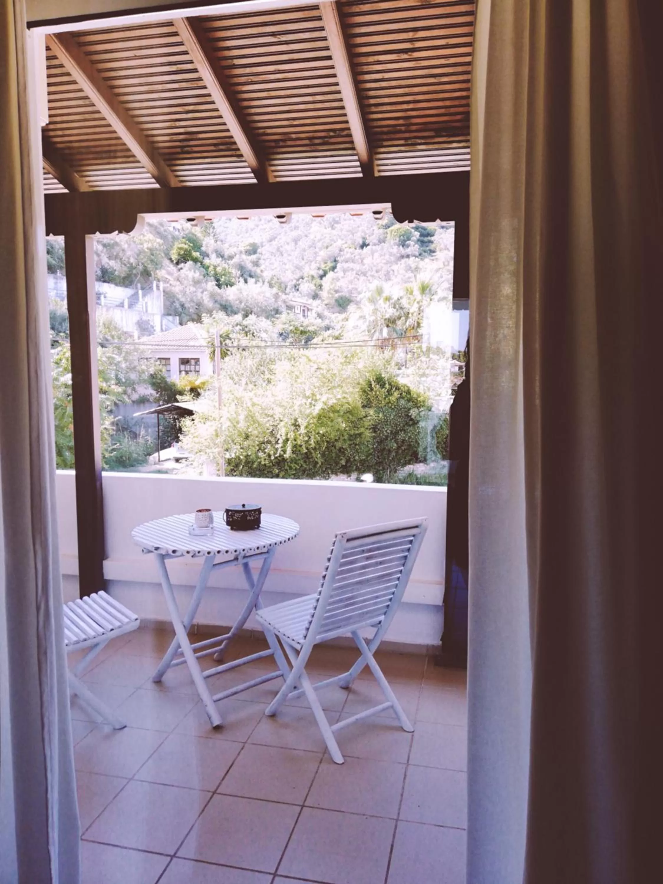 Patio in Rigas Rooms