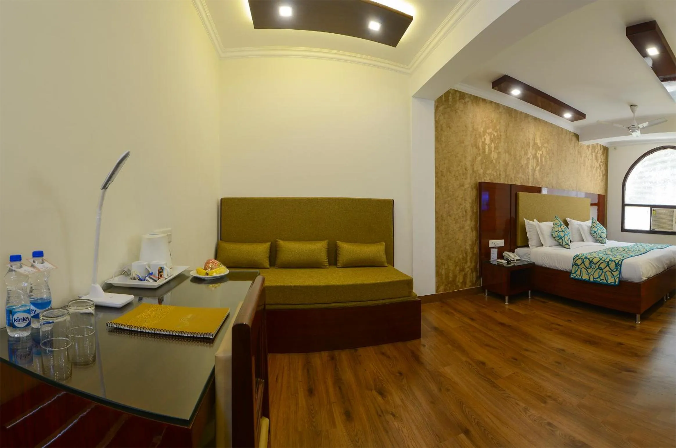Bed in Hotel Pushp Villa Agra Taj East Gate