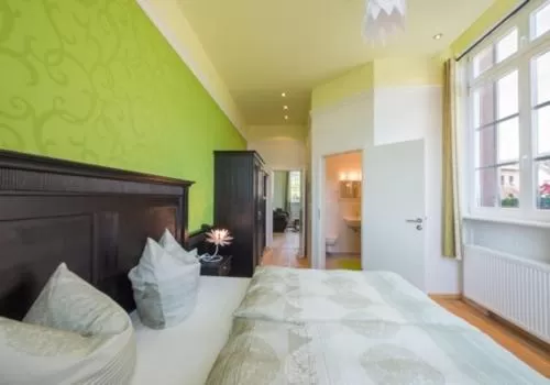 Bedroom, Bed in Landhaus Christophorus