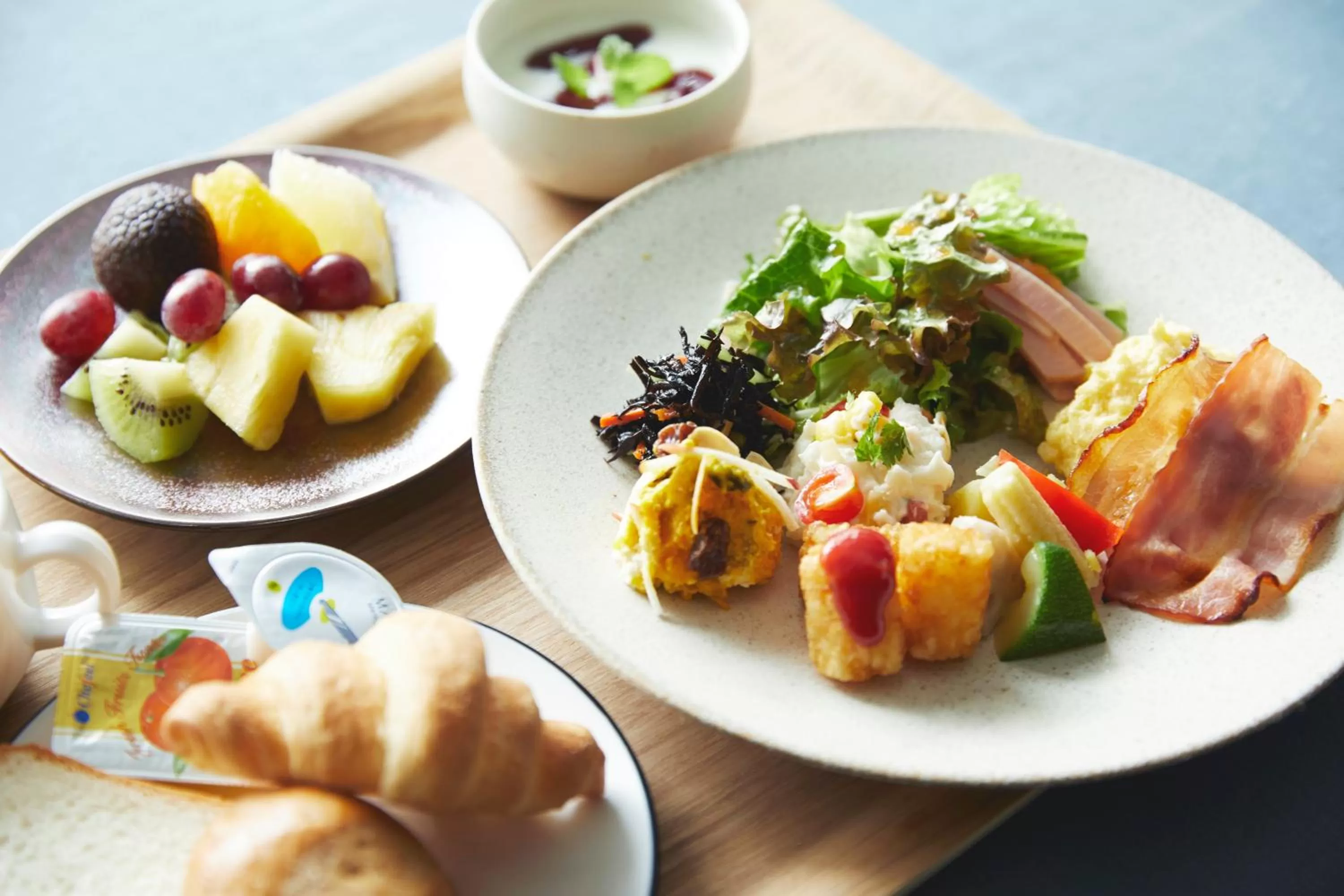 Buffet breakfast in hotel MONday Kyoto Karasuma Nijo