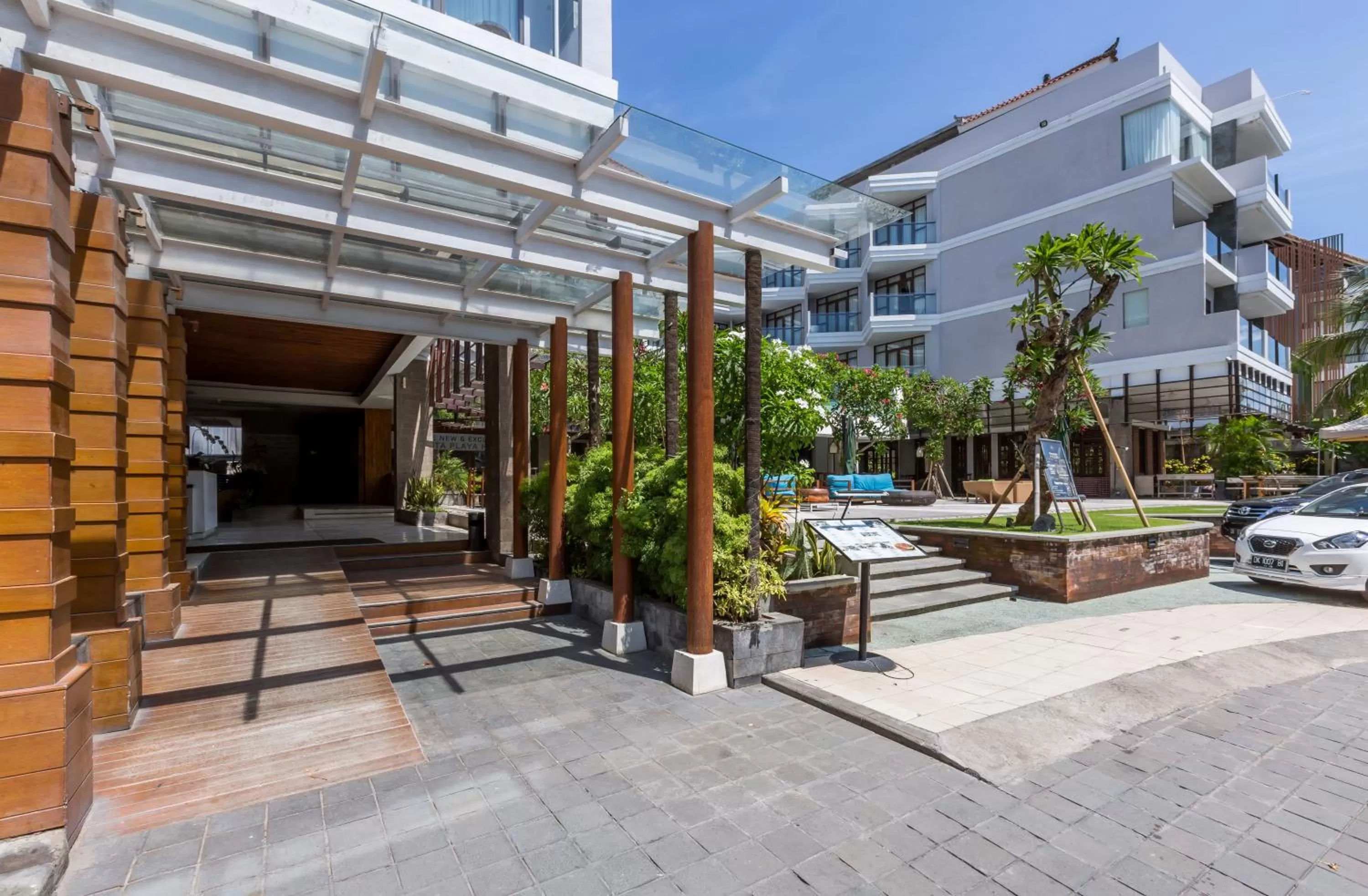 Property building in Wyndham Garden Kuta Beach Bali