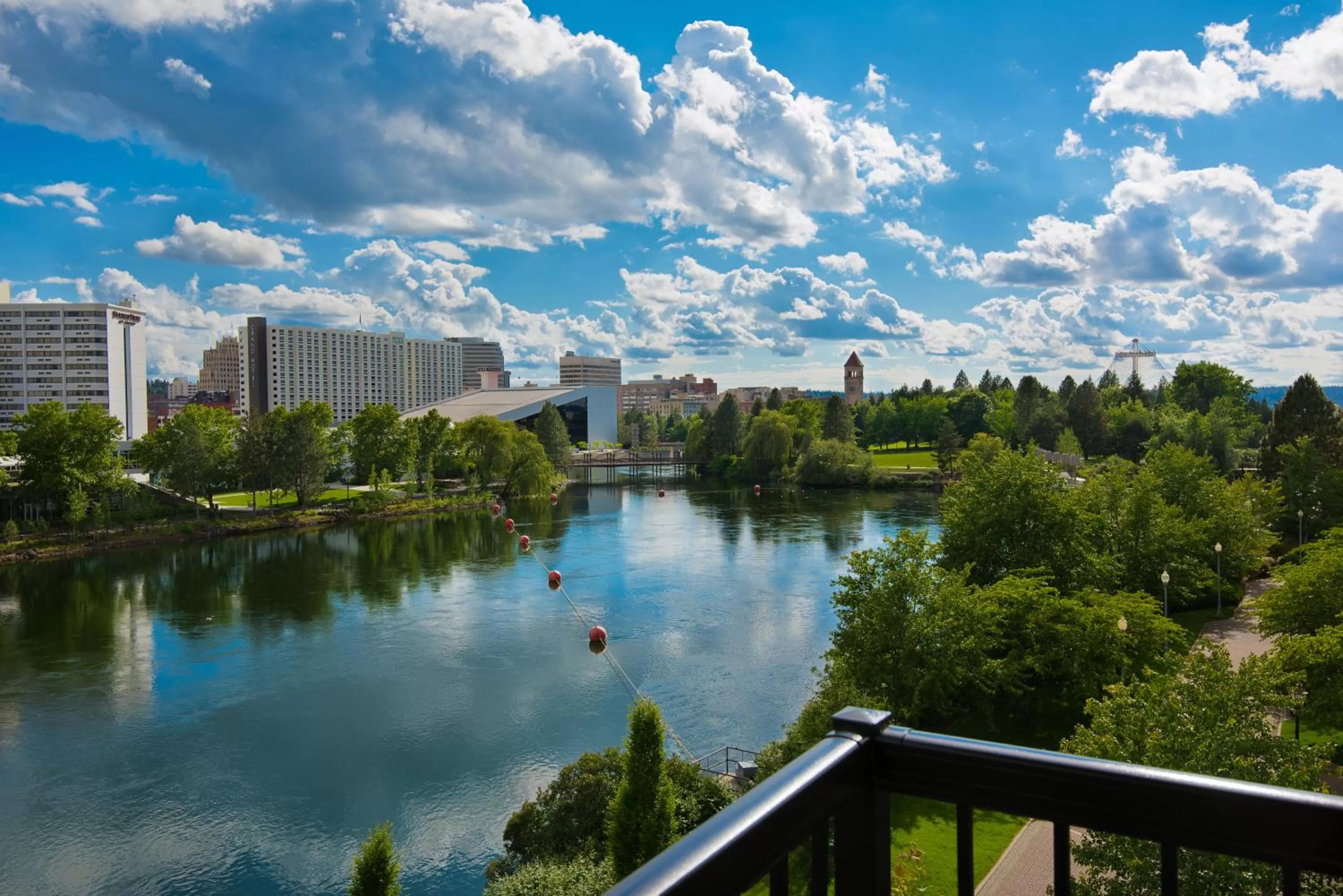 Balcony/Terrace in Oxford Suites Spokane Downtown