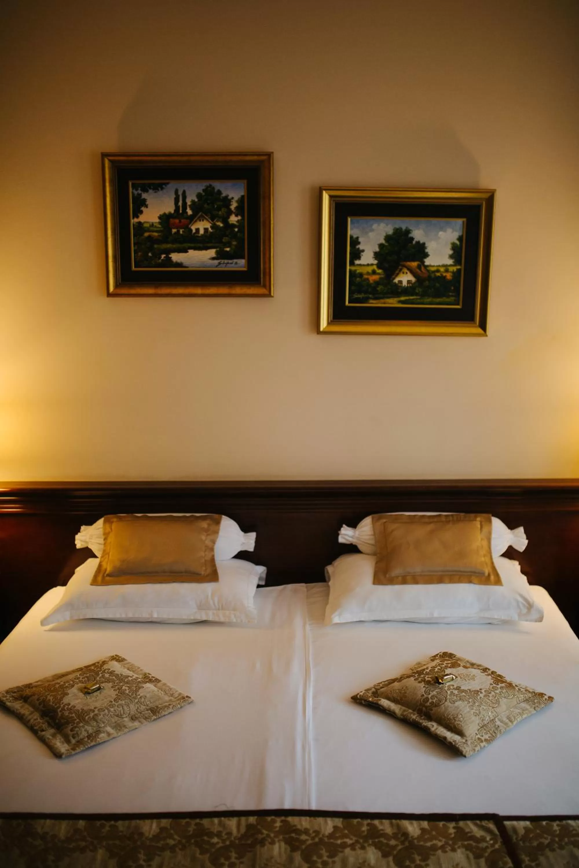 Bed in Garni Hotel Andric