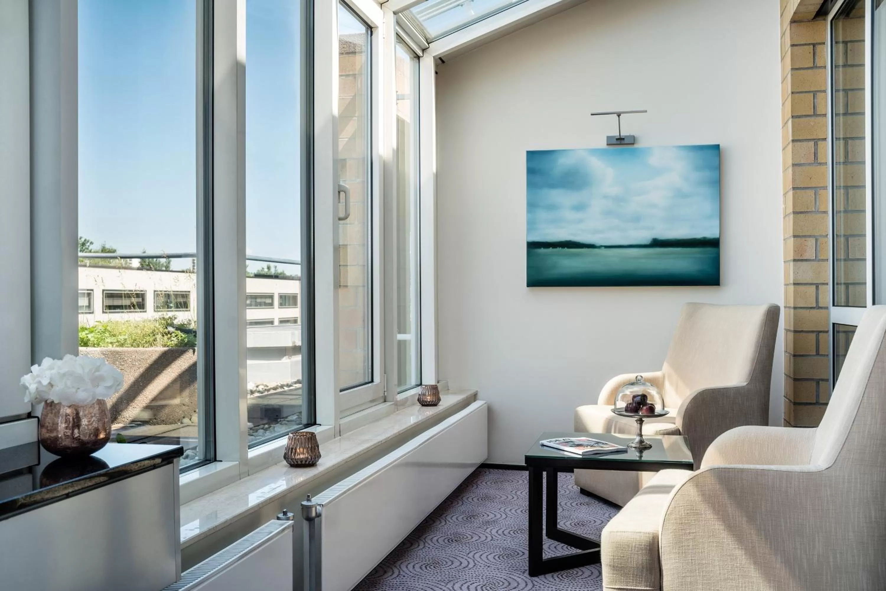 Bedroom in Le Méridien Stuttgart