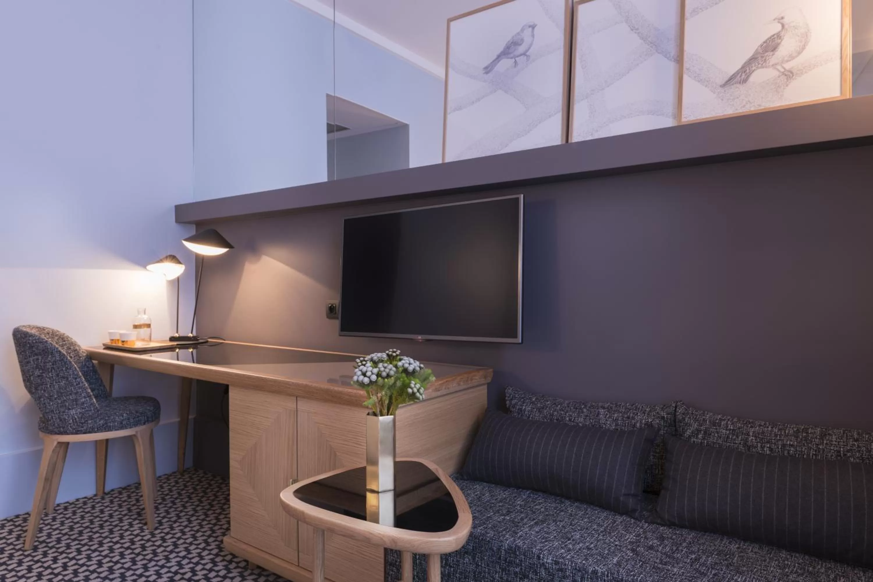 TV and multimedia in Millésime Hôtel