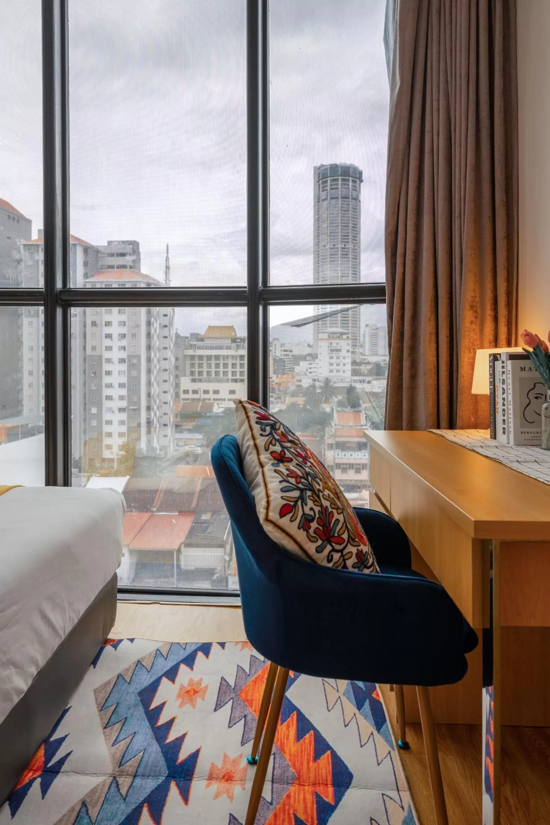 Bed in Summer Tree Hotel Penang