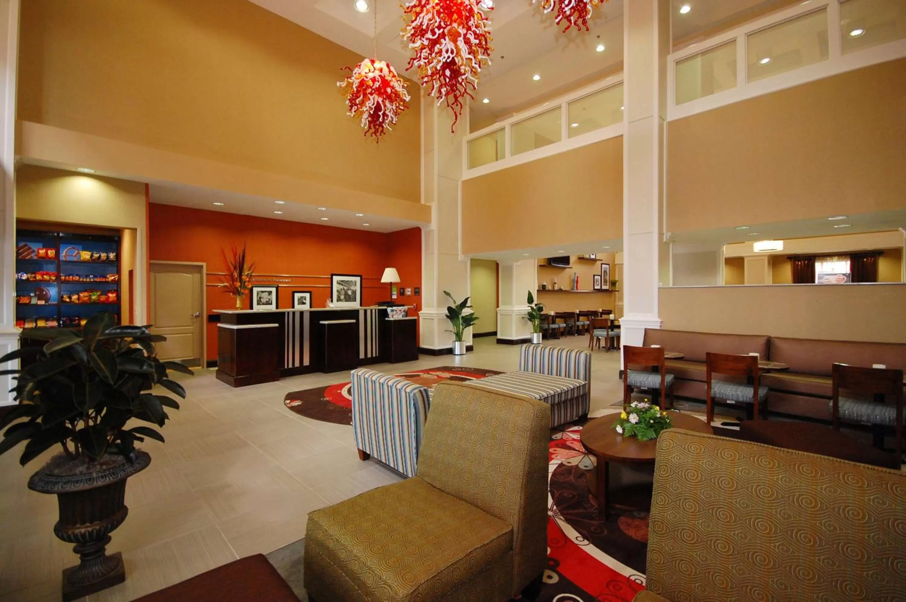 Lobby or reception in Hampton Inn Jackson/Flowood - Airport Area MS