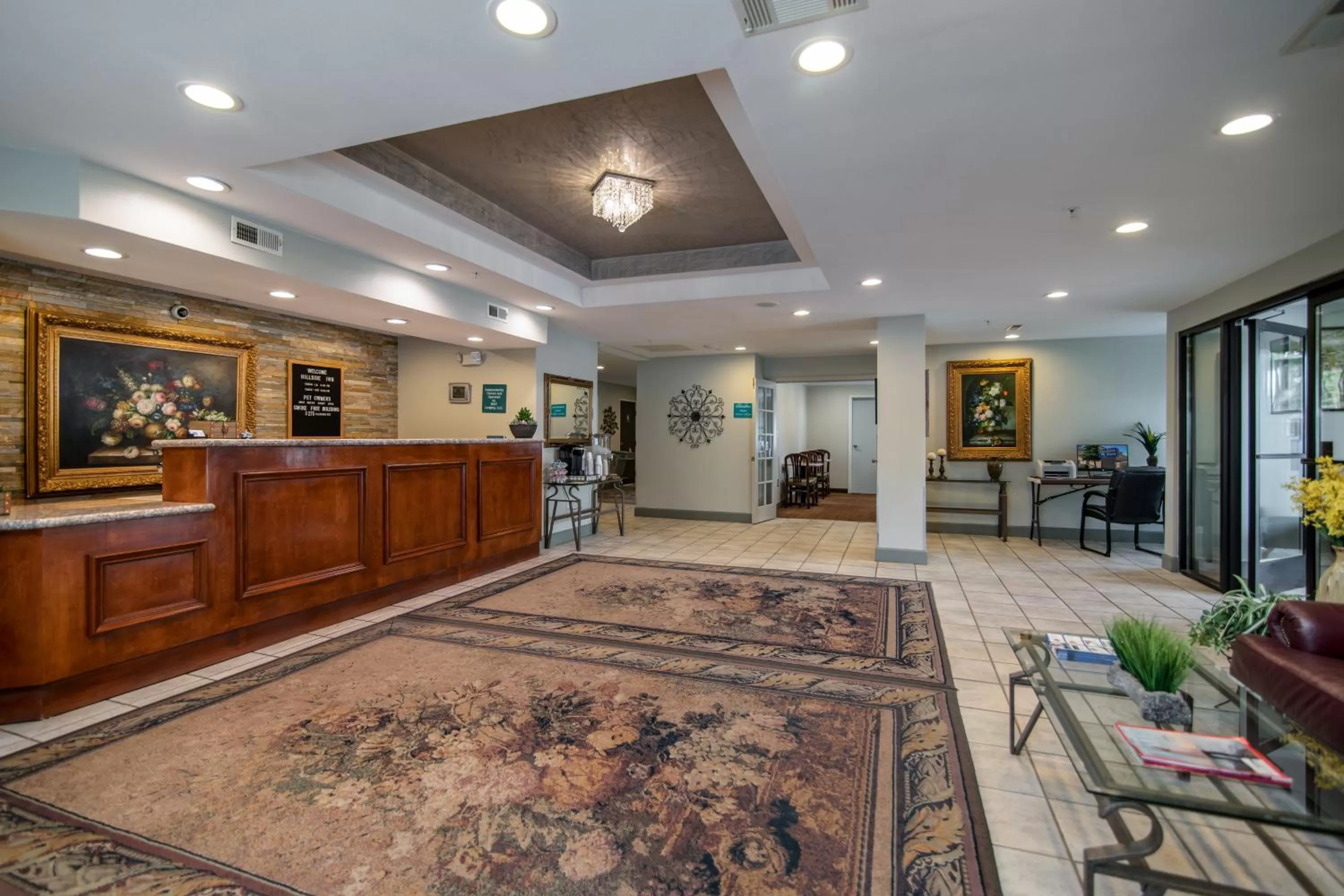 Lobby or reception in Hillside Inn Pagosa