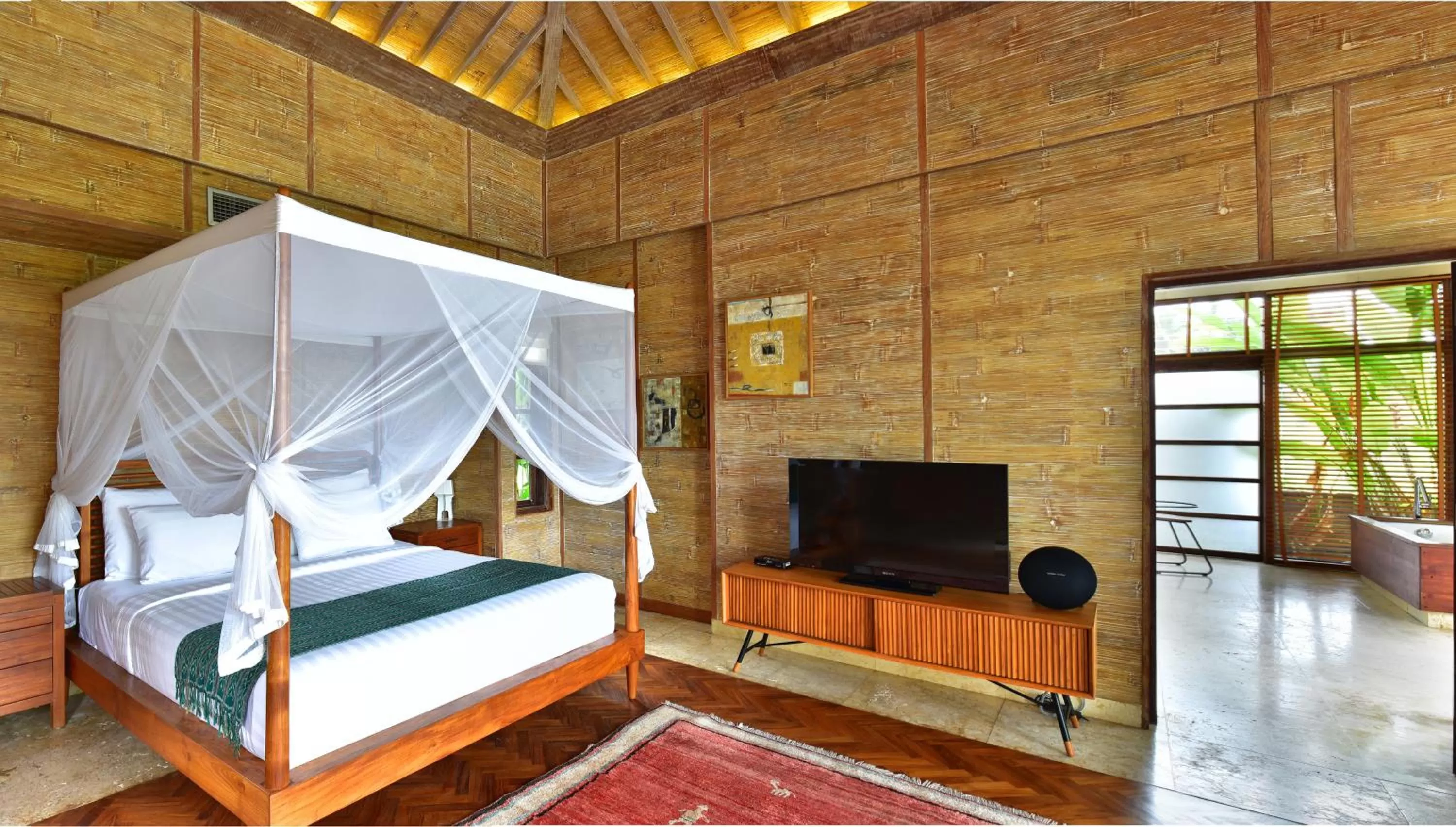 Bed in Chapung Sebali Resort