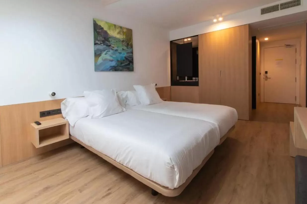 Bed in Hotel Cortabitarte