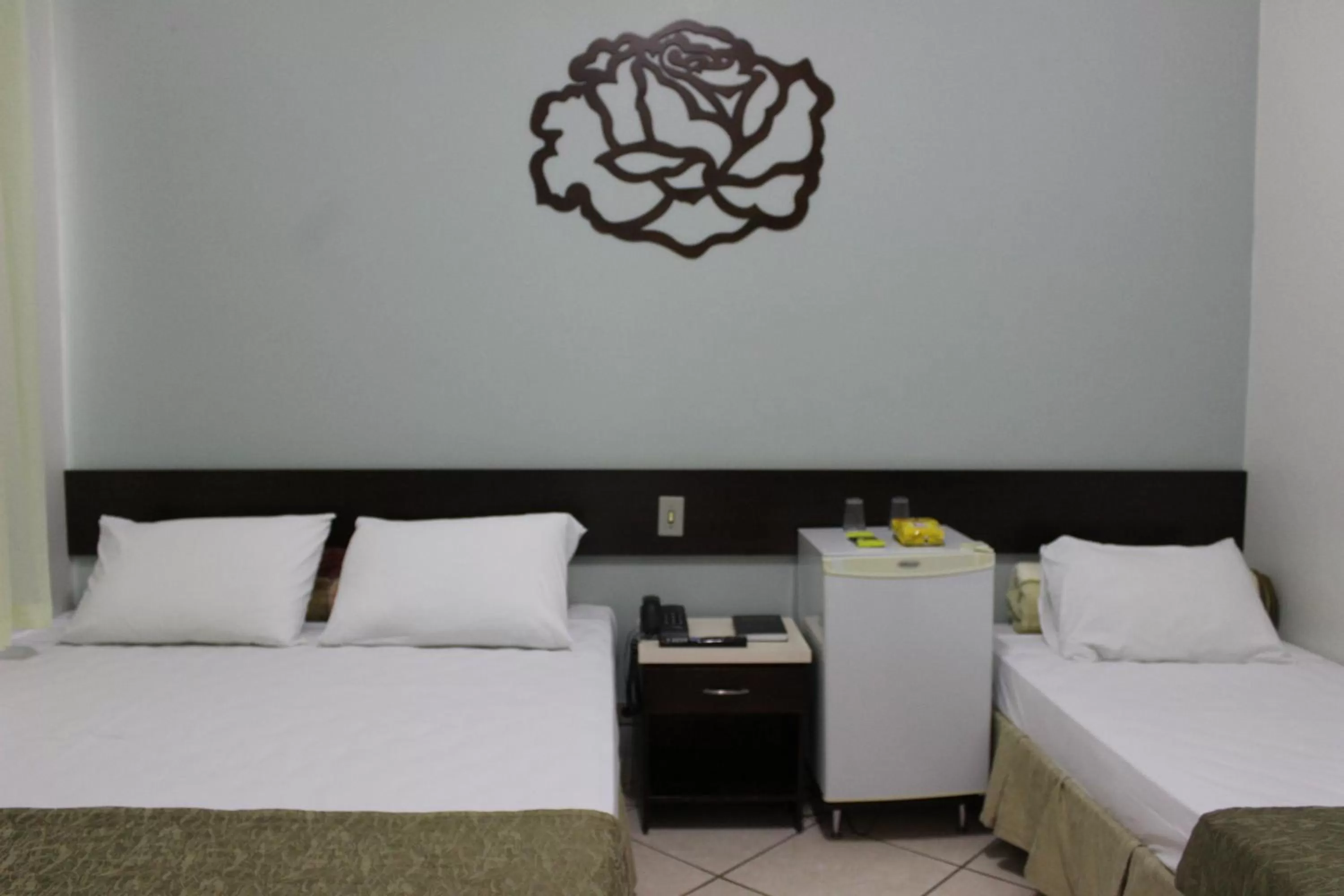 Bed in Novo Hotel Herta