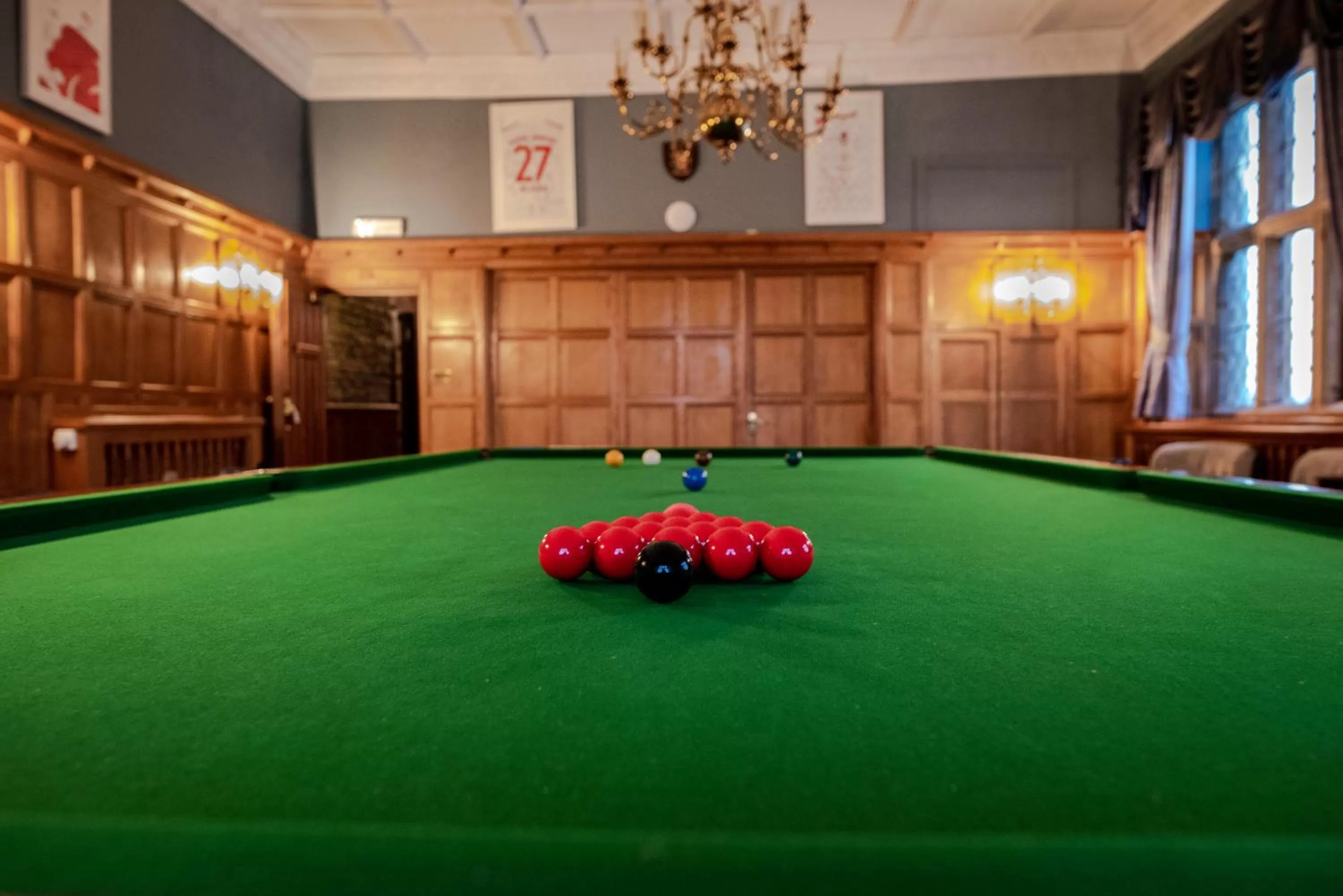 Billiard in Karma Salford Hall Hotel