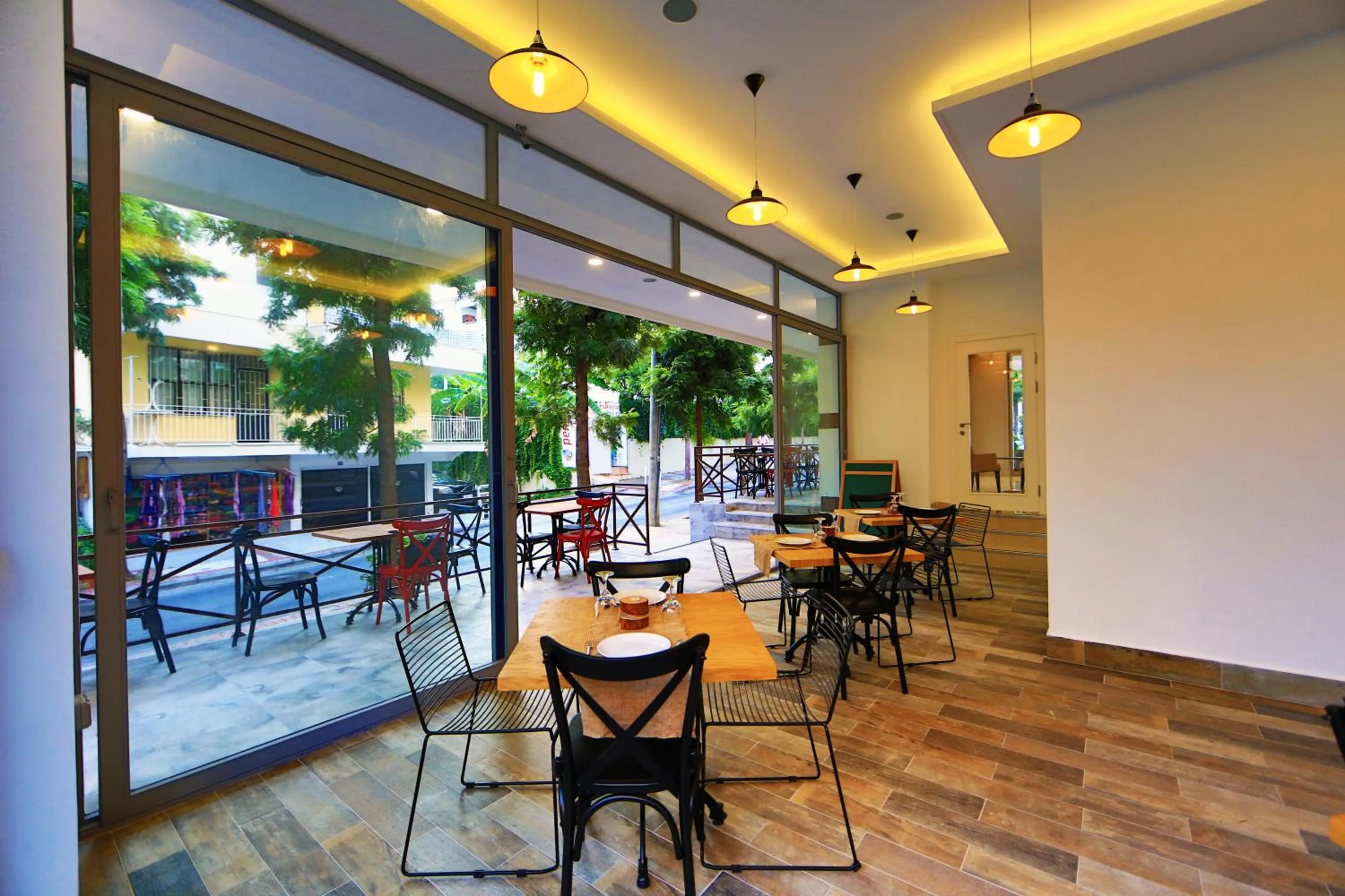 Patio in Perle Apart Hotel