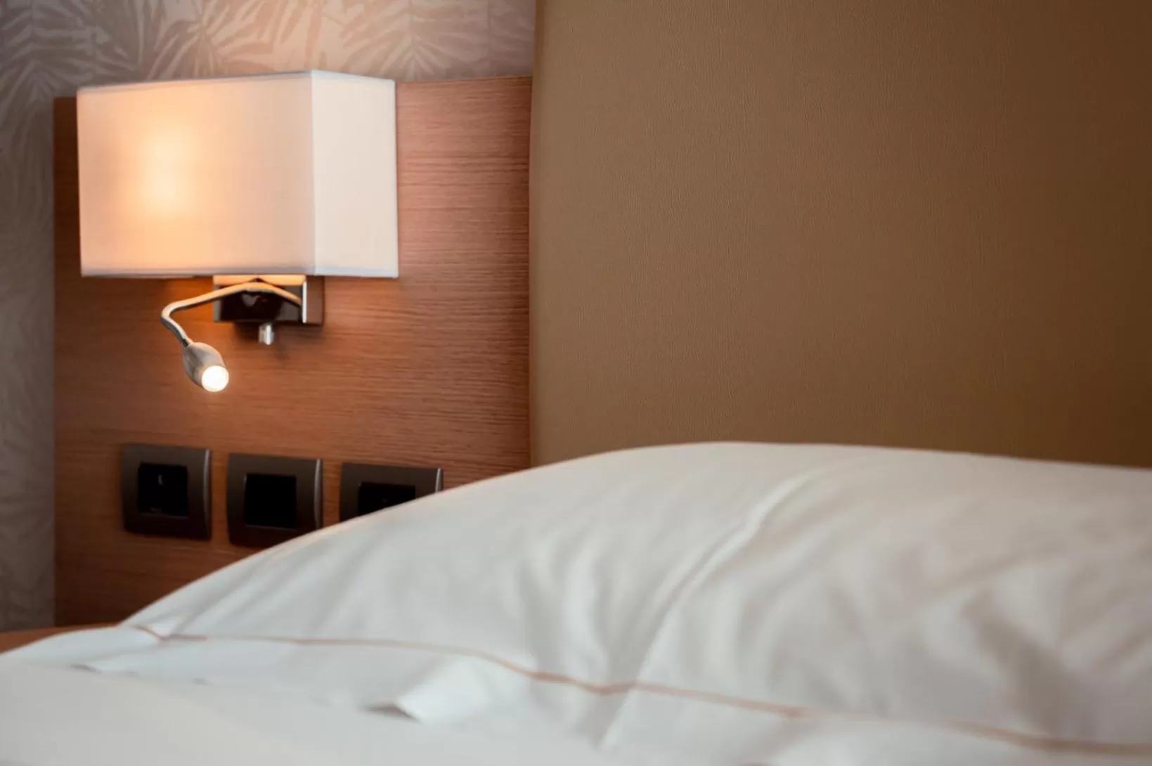 Bed in Hotel Continental