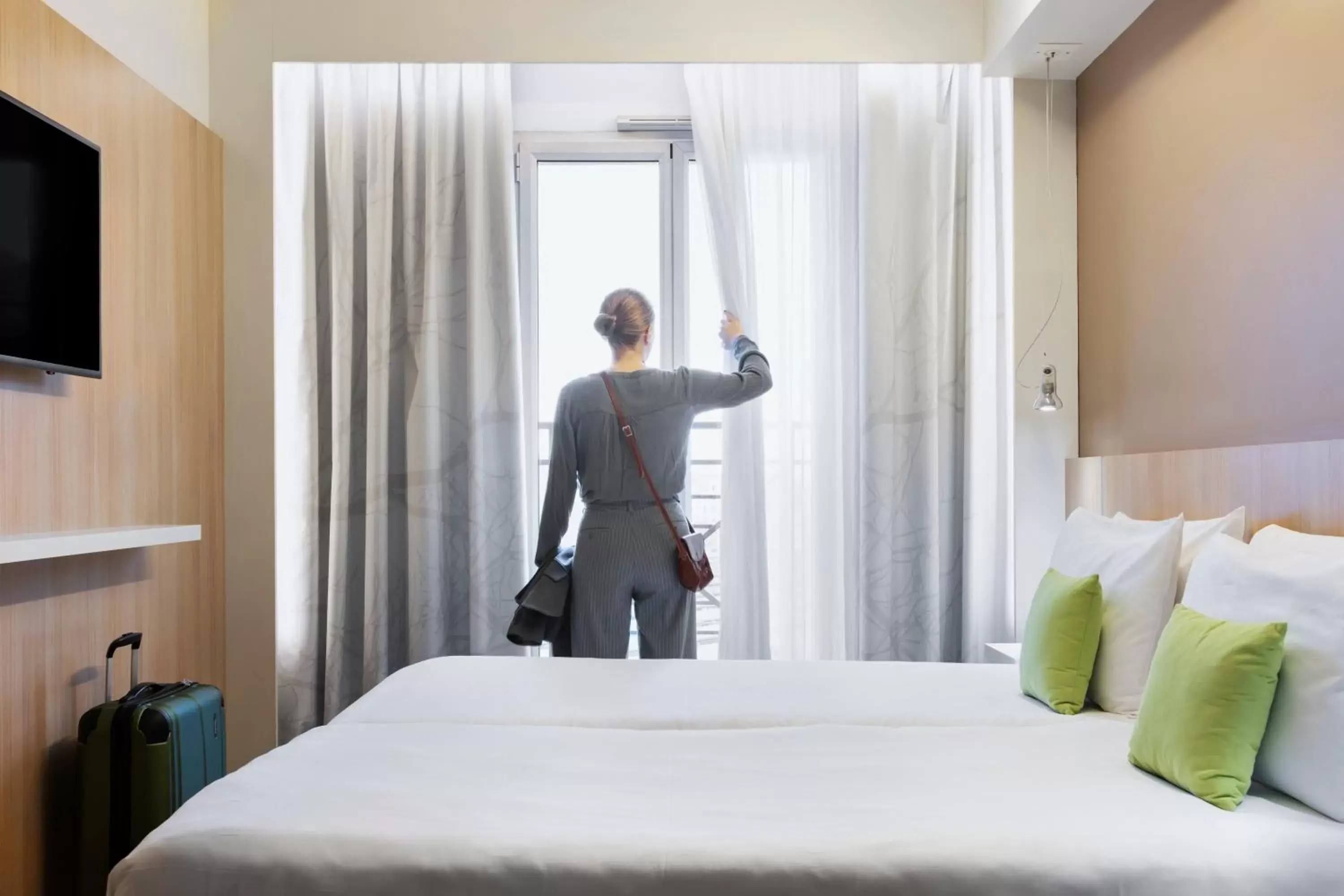 Classic Twin Room in Mercure Paris Gare du Nord Classic Twin Room in Mercure Paris Gare du Nord