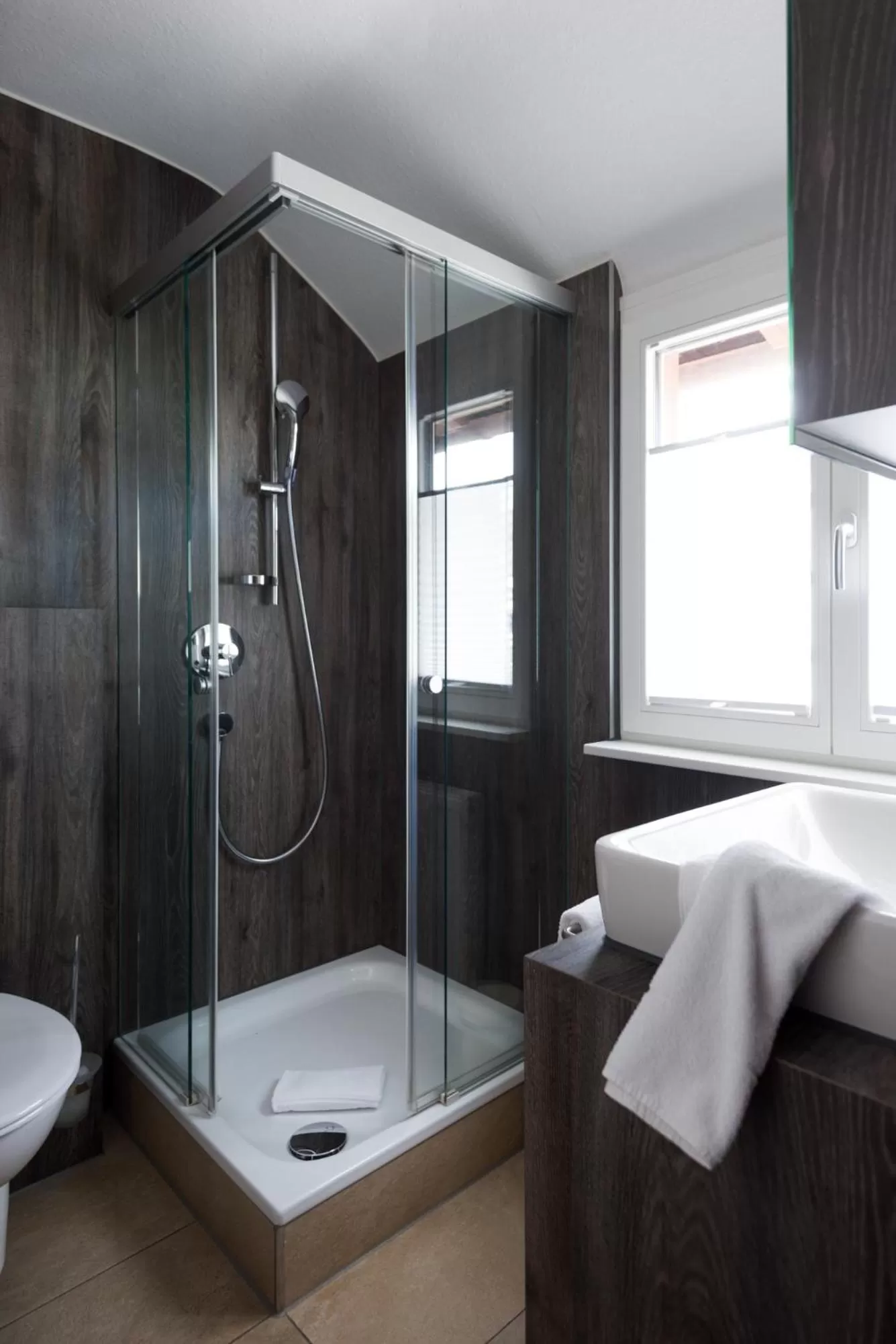 Shower, Bathroom in Bürgerbräu