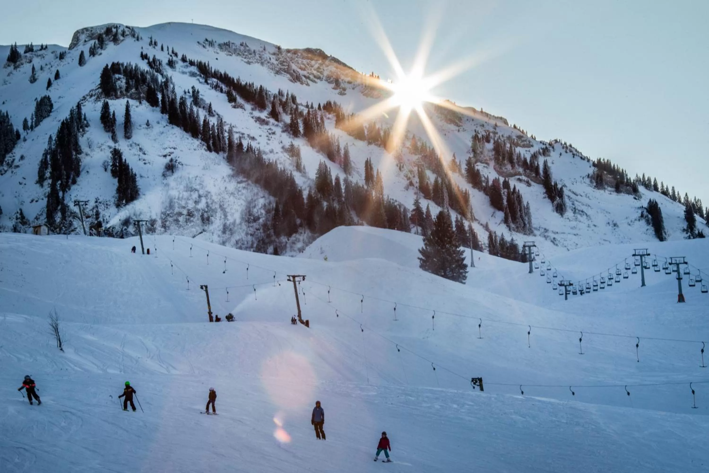 Natural landscape, Winter in s´Amagmach
