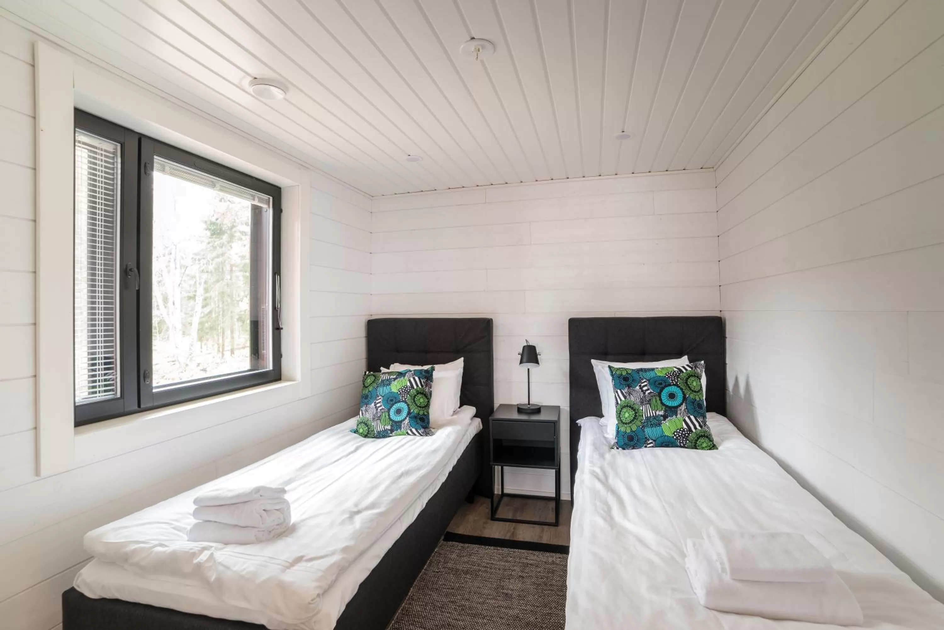 Bed in Sahanlahti Resort