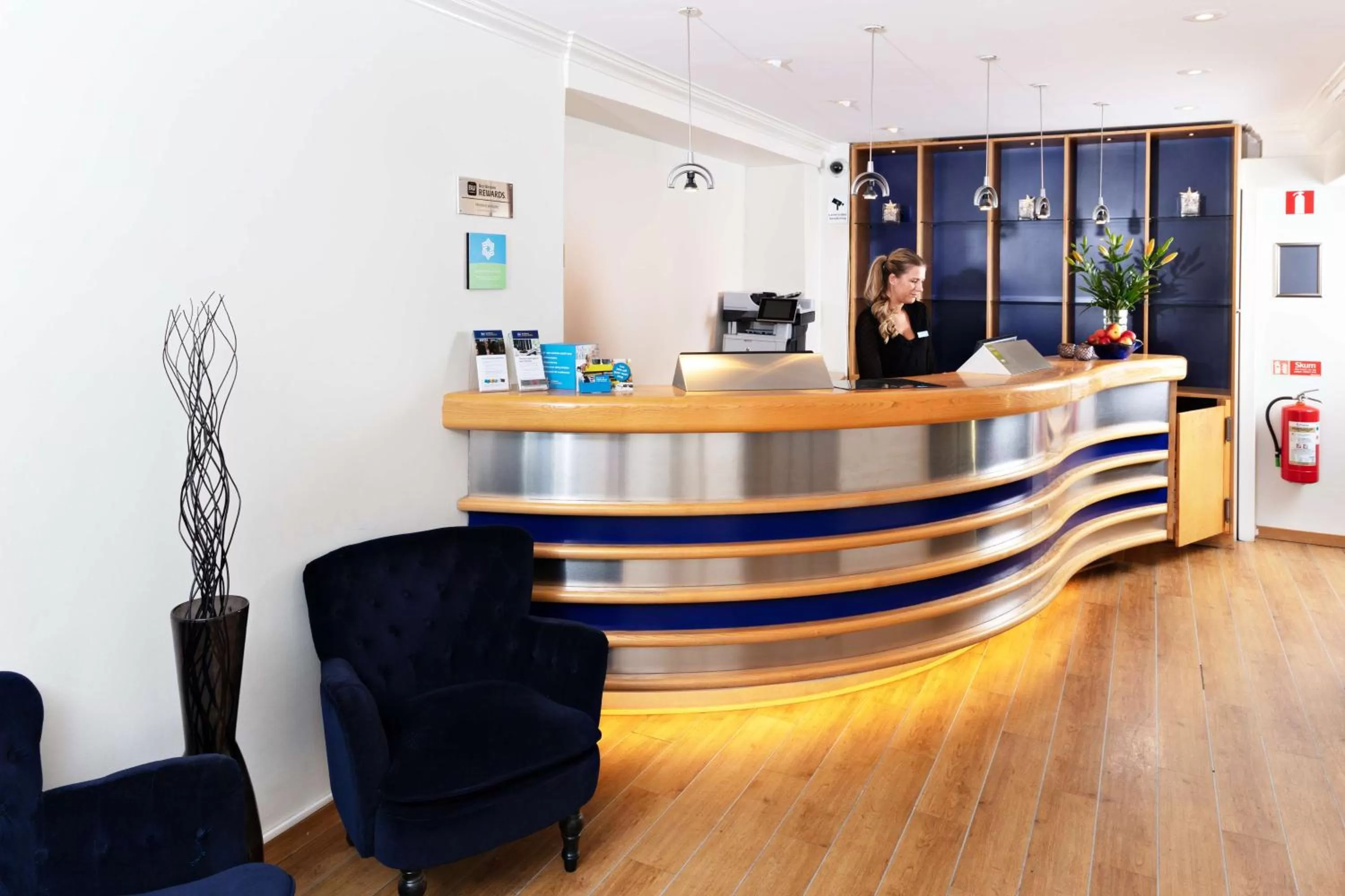 Lobby or reception in Center Hotel - Sure Hotel by Best Western