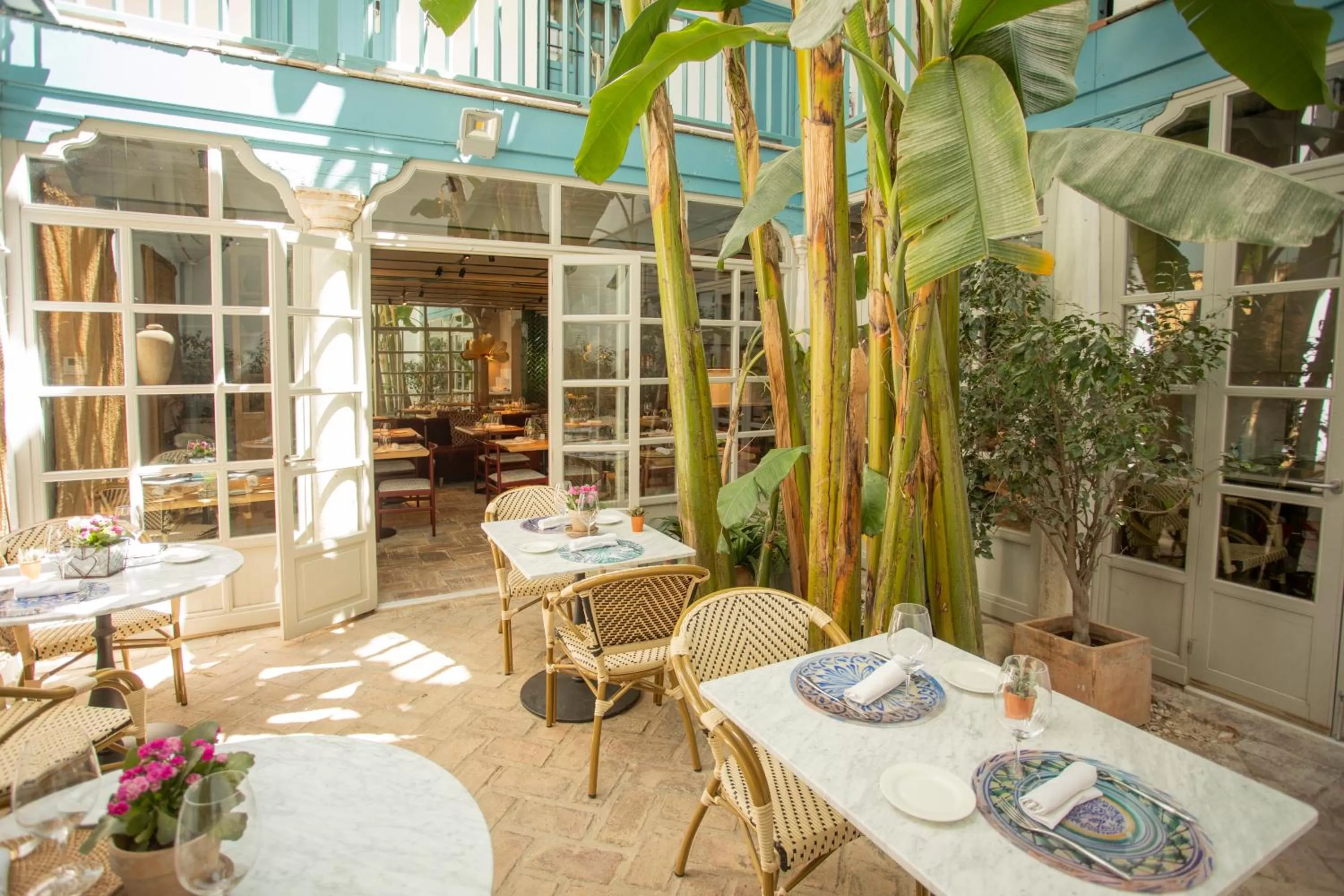 Patio in Hospes Las Casas del Rey de Baeza, a Member of Design Hotels