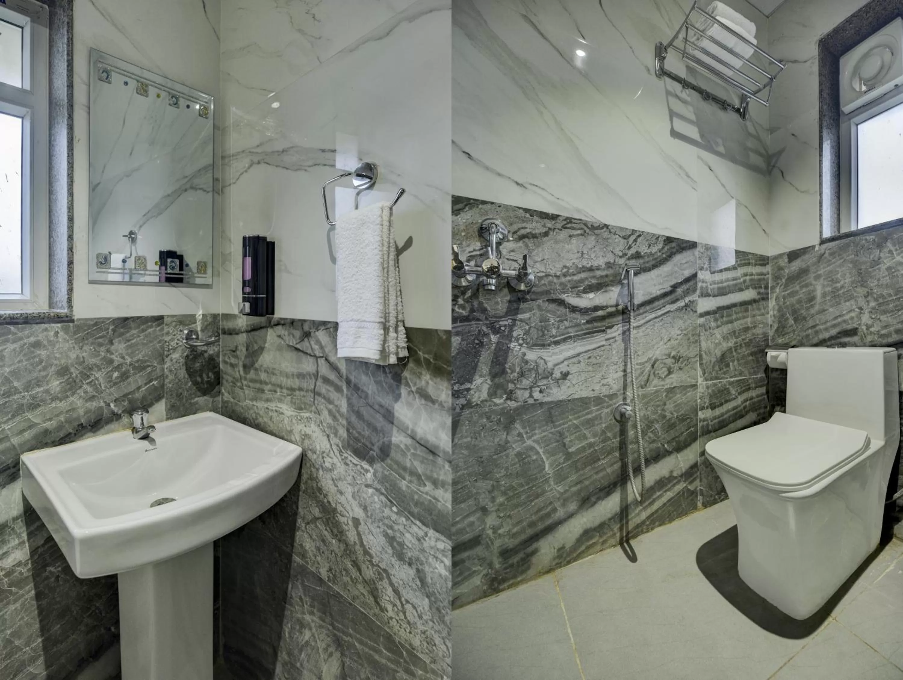 Bathroom in Treebo Winsome Banquet And Resort