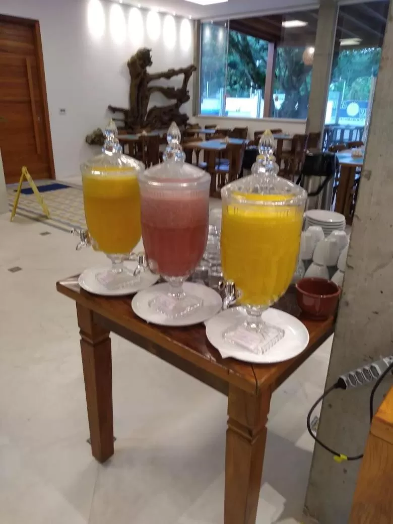 Food and drinks in Pousada Ilha Vitoria