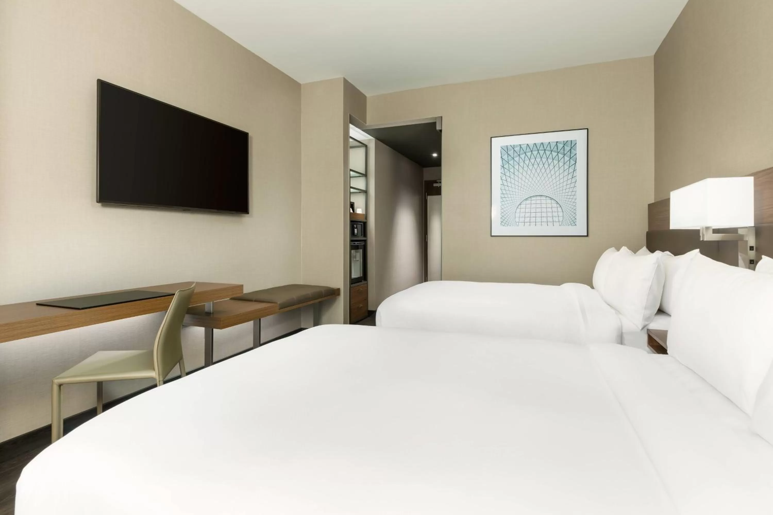 Photo of the whole room, Bed in AC Hotel by Marriott New York Times Square