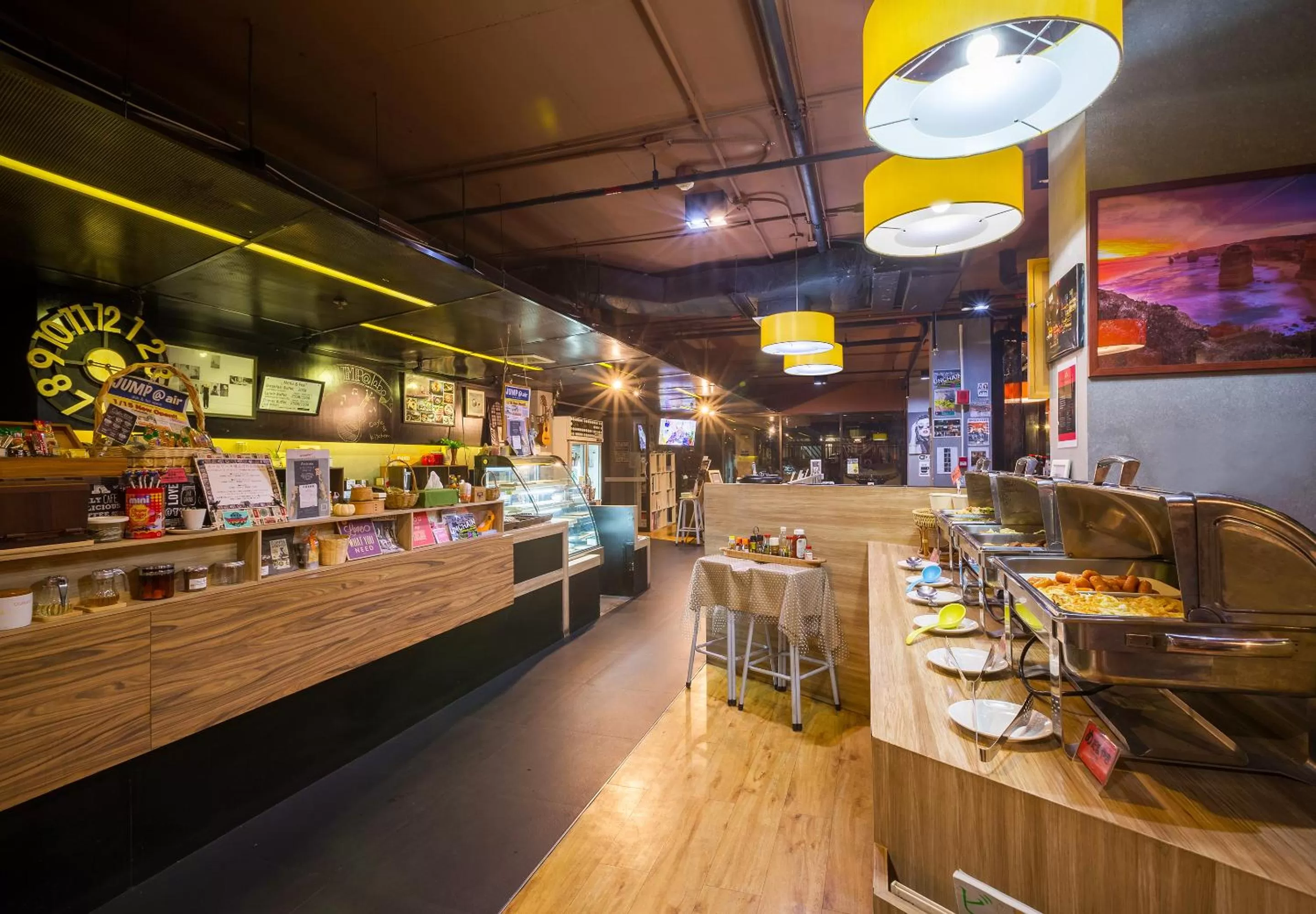 Continental breakfast in Citadines Grand Central Sri Racha