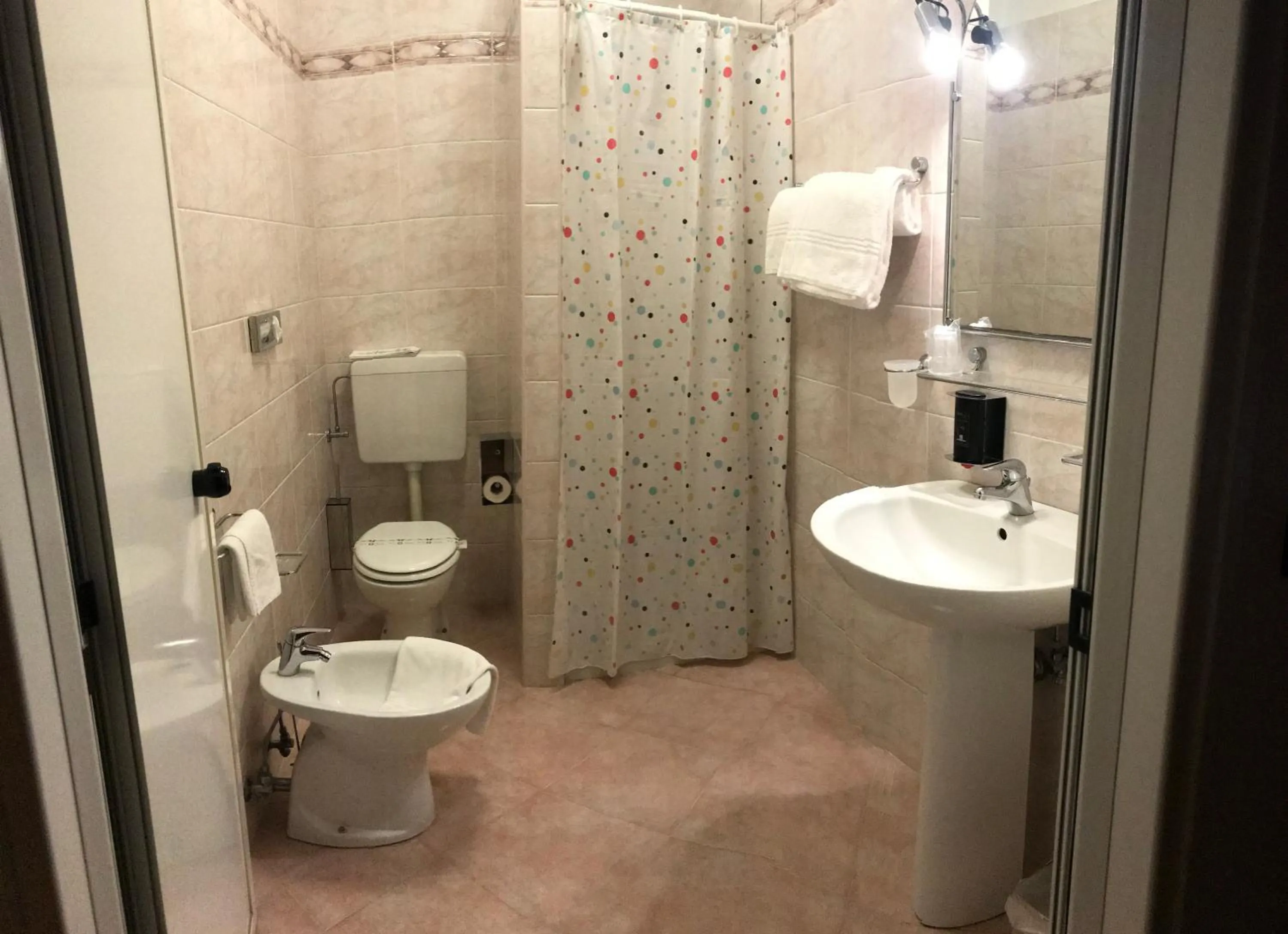 Bathroom in Hotel San Carlo