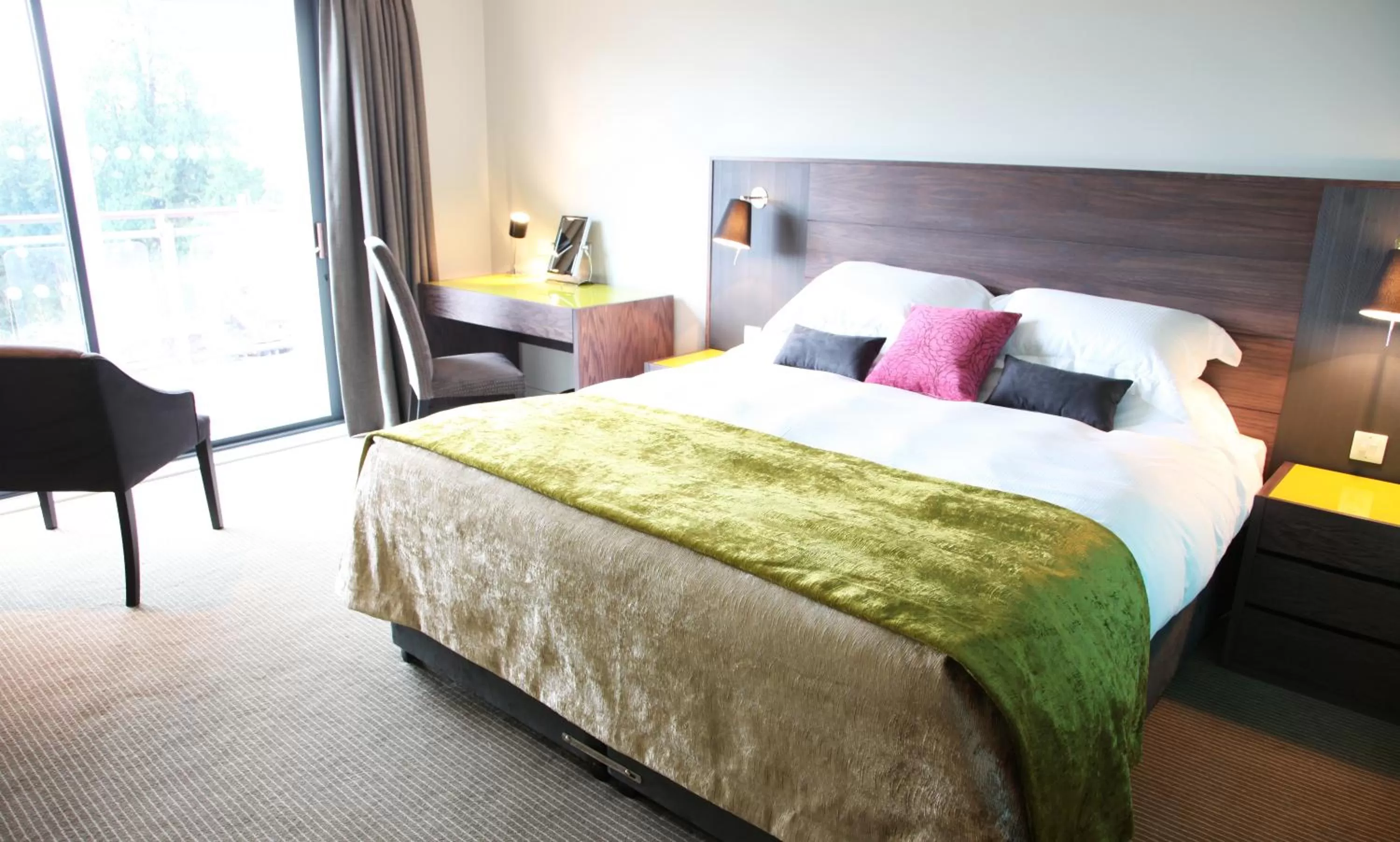 Photo of the whole room, Bed in The Cornwall Hotel Spa & Lodges