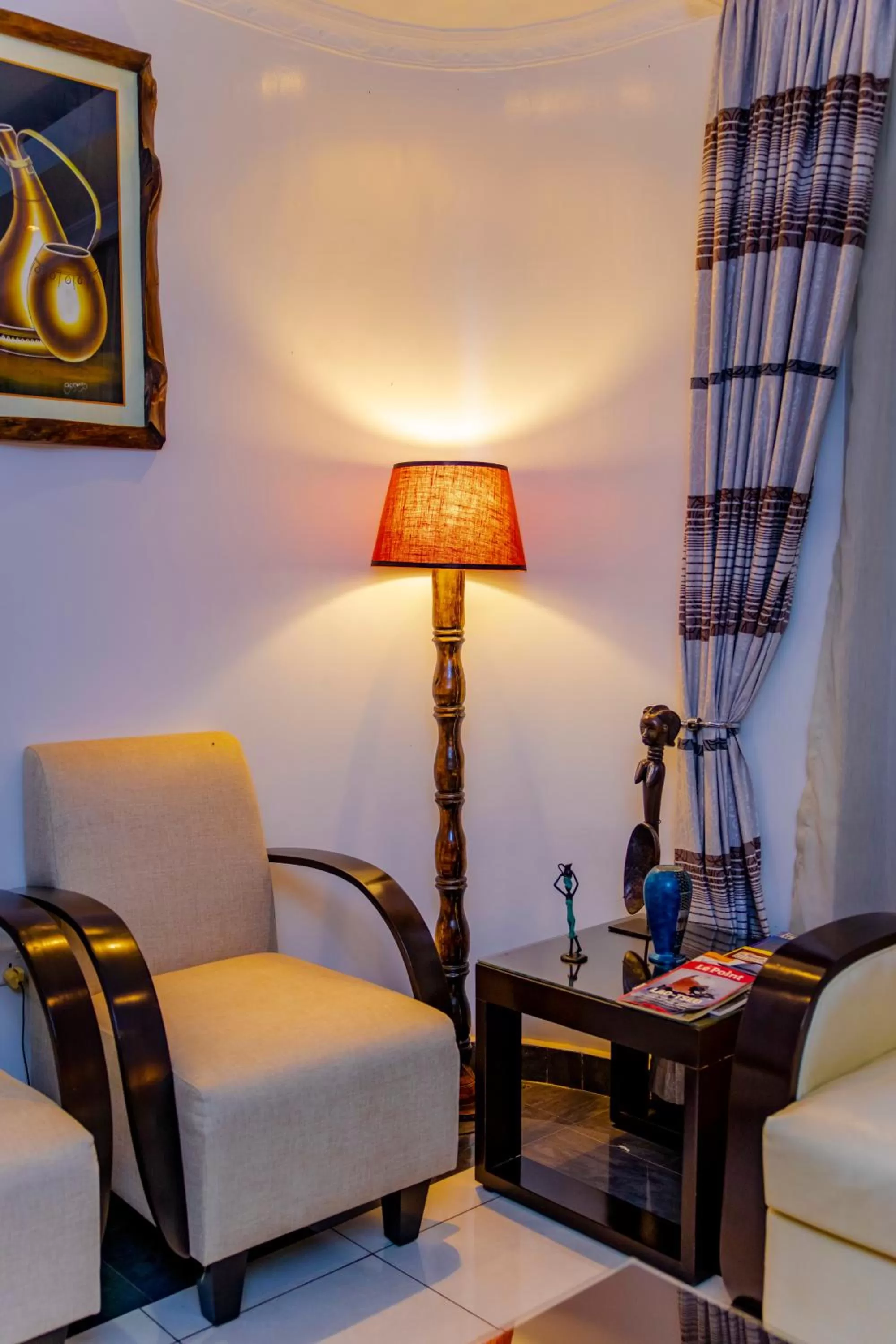 Living room in Villa Asimba