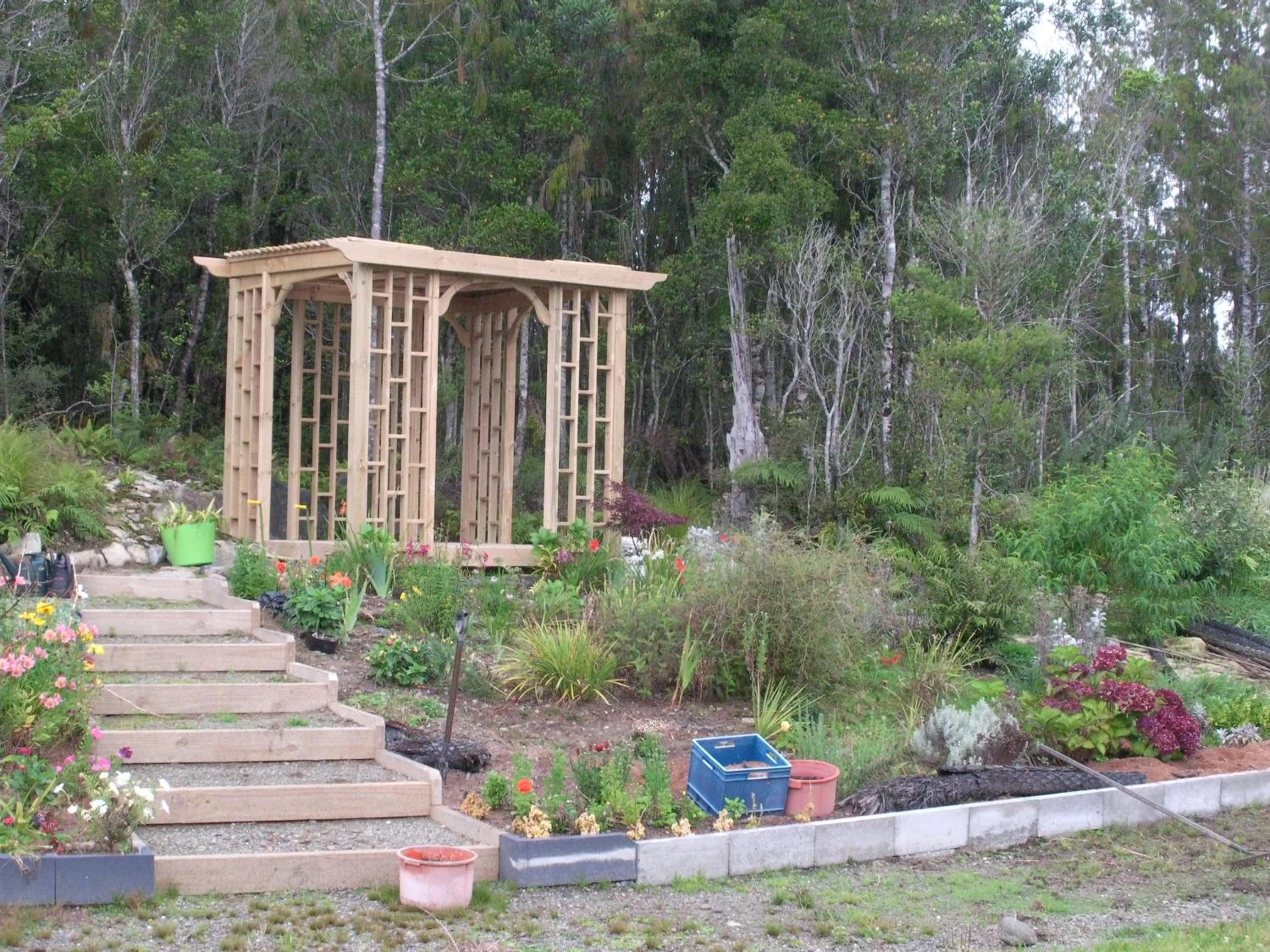 Garden in Mahinapua Retreat B&B