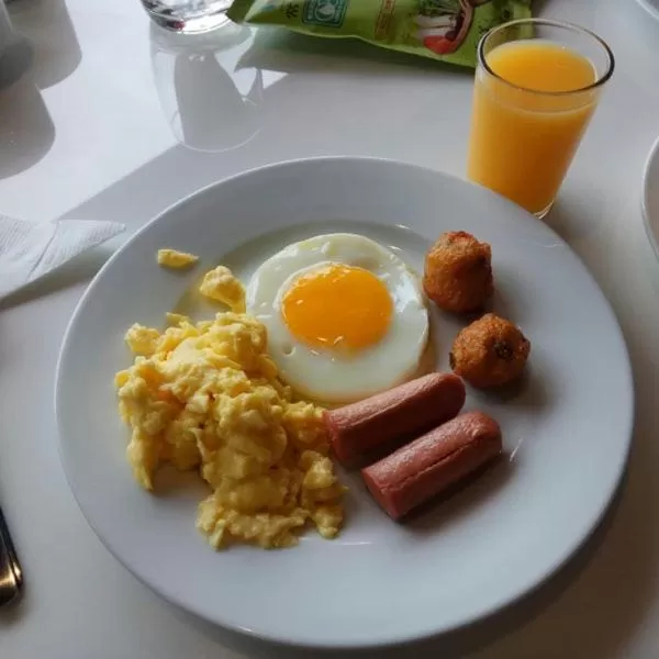 Breakfast in Riverfront Boutique Hotel