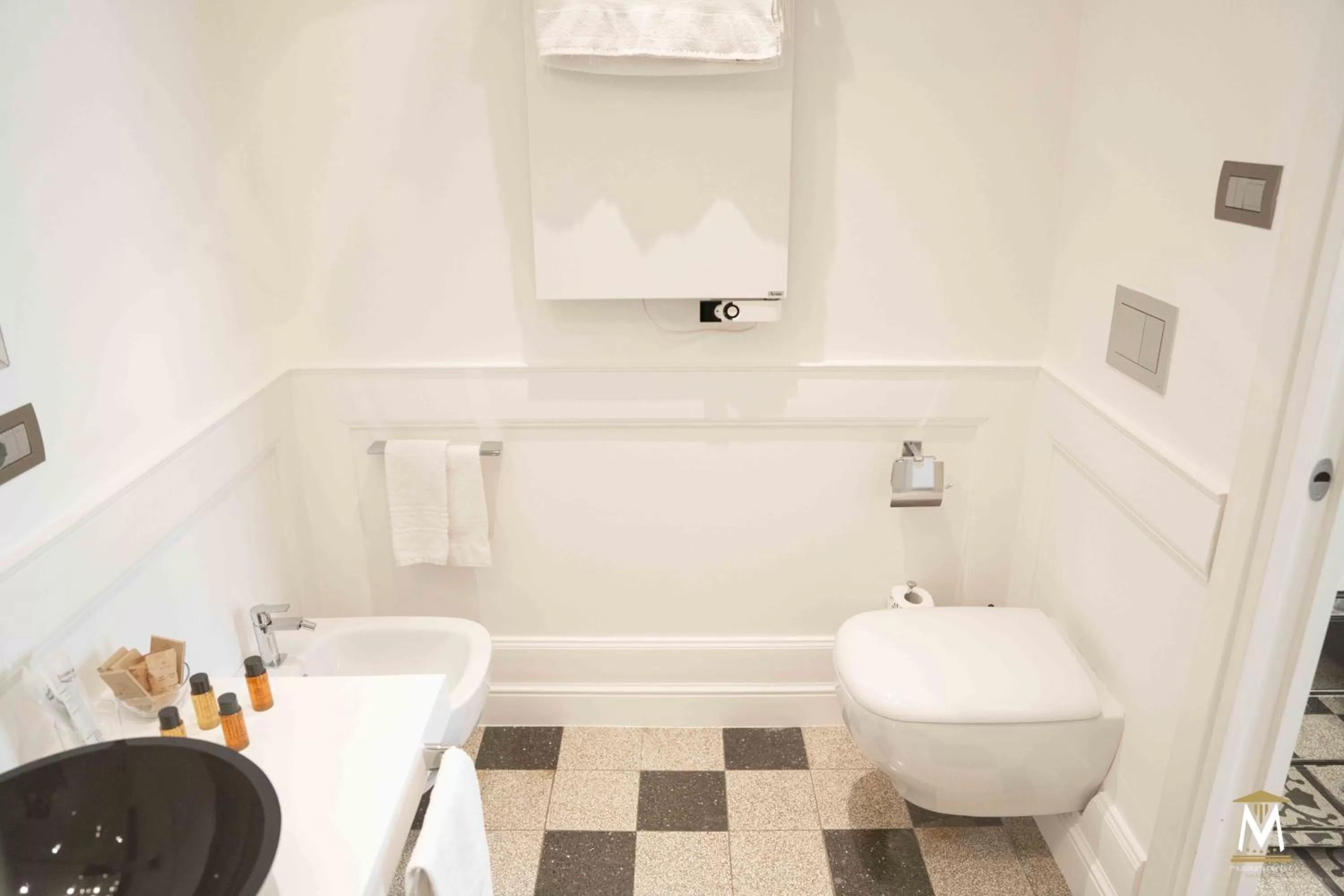 Bathroom in Museum Center Luxury