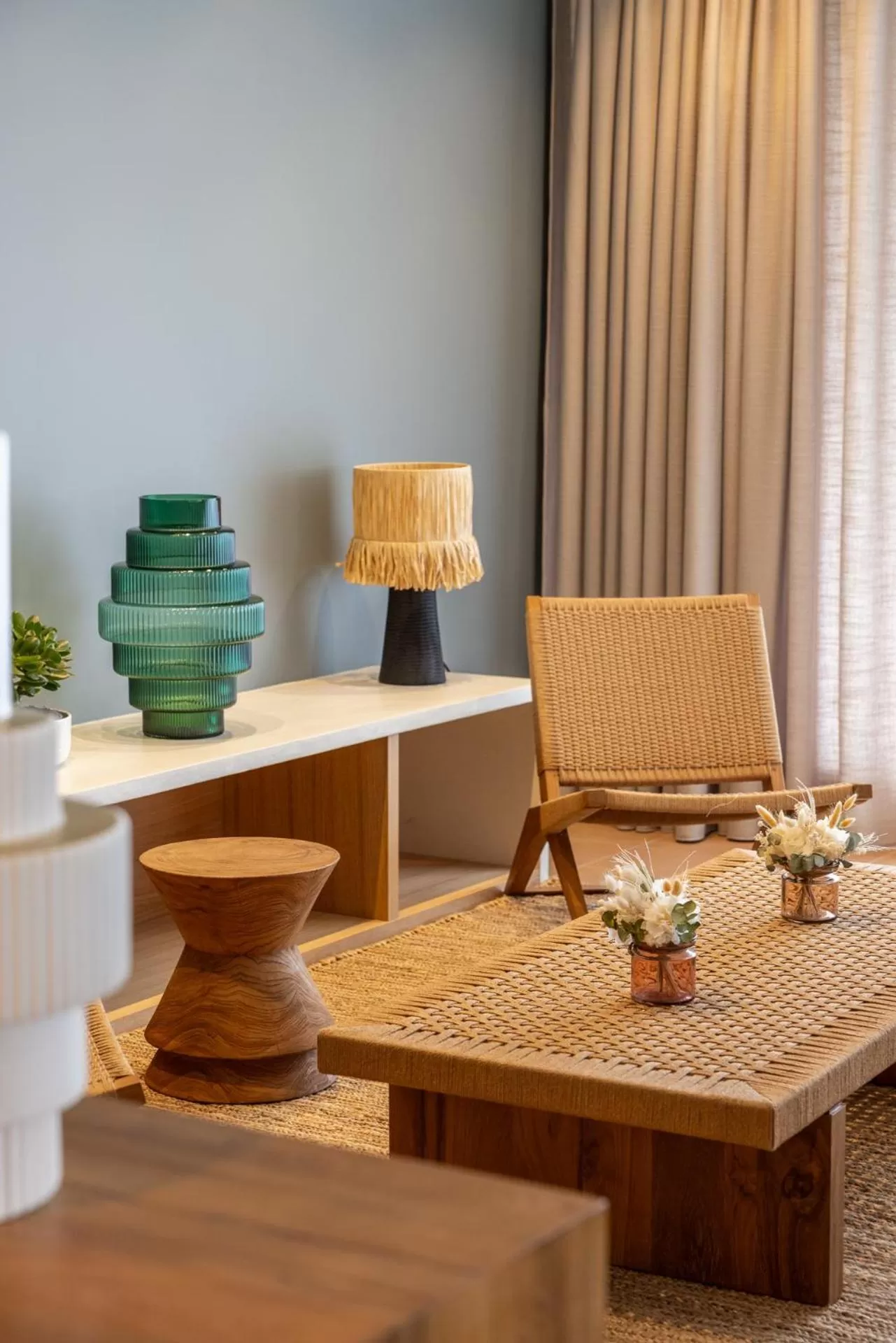 Lobby or reception in Hôtel Ibaïa