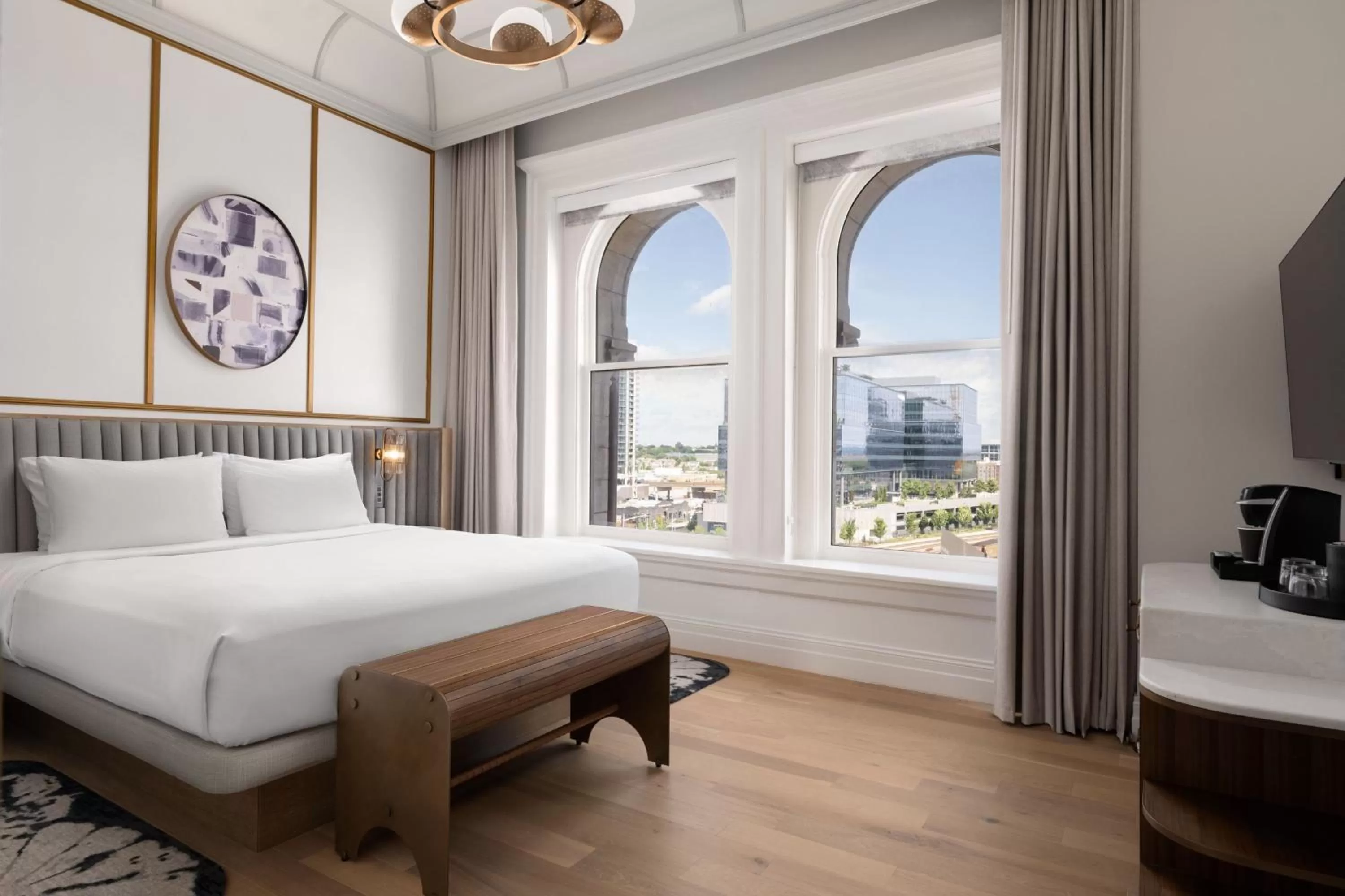 Photo of the whole room, Bed in The Union Station Nashville Yards, Autograph Collection