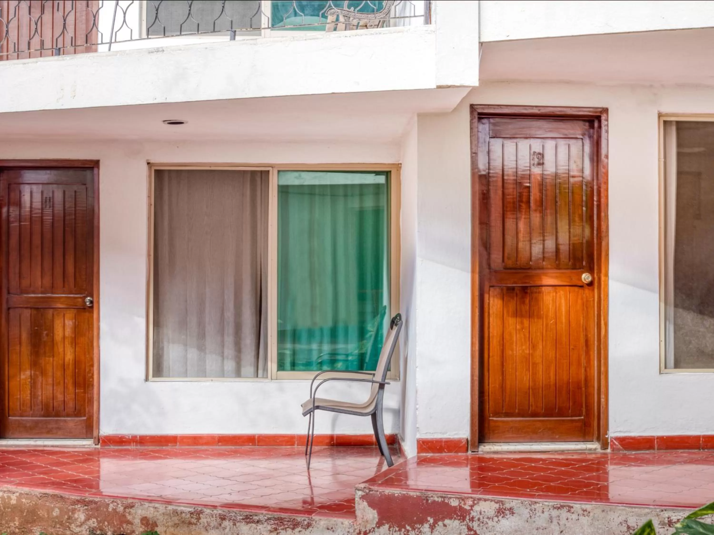 Patio in Hotel San Carlos