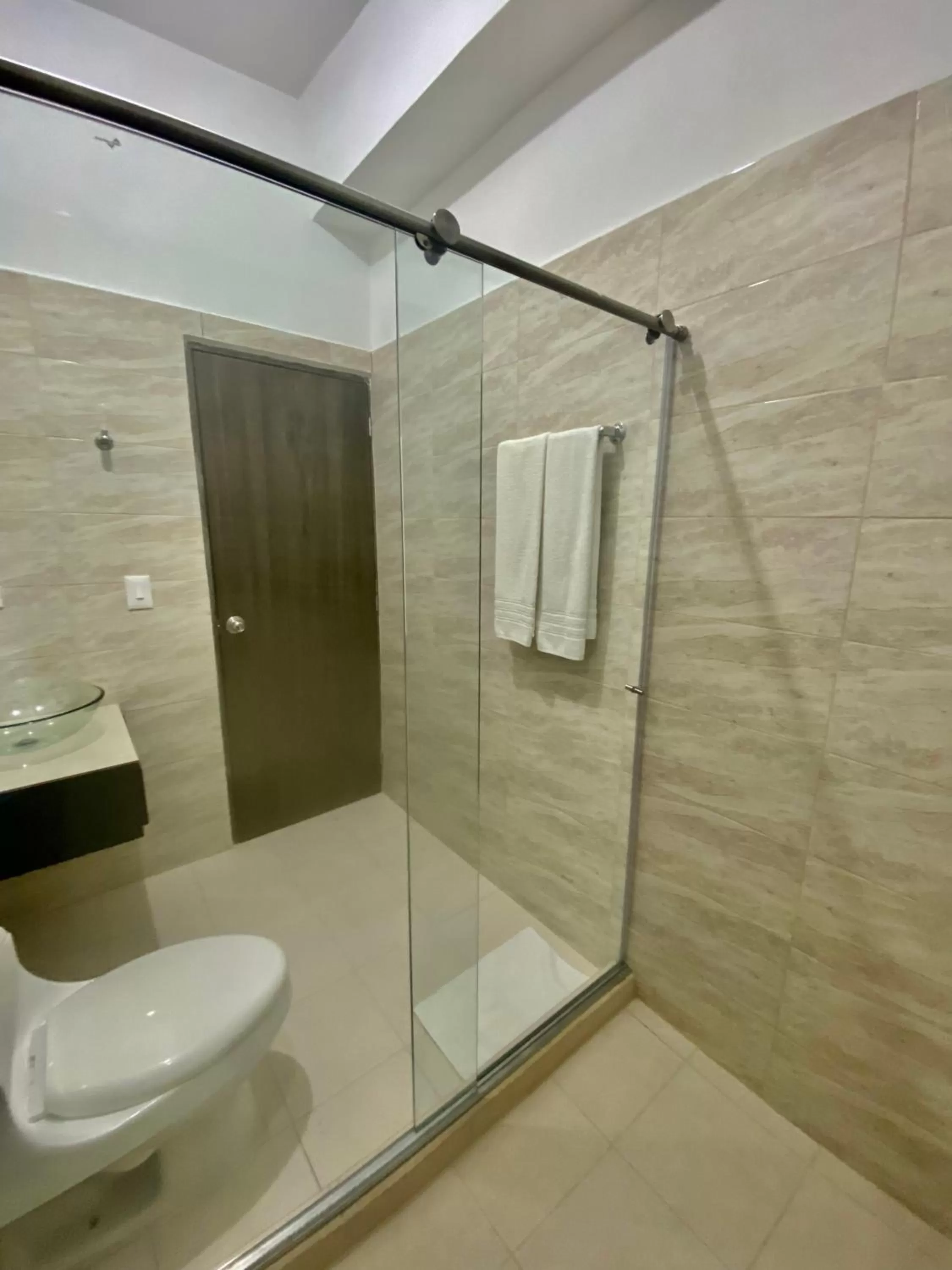 Shower in Hotel El Marqués De Manga