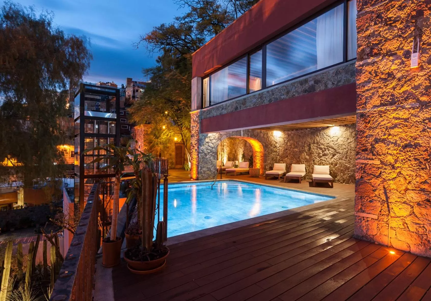 Swimming pool in Casa del Rector Hotel Boutique