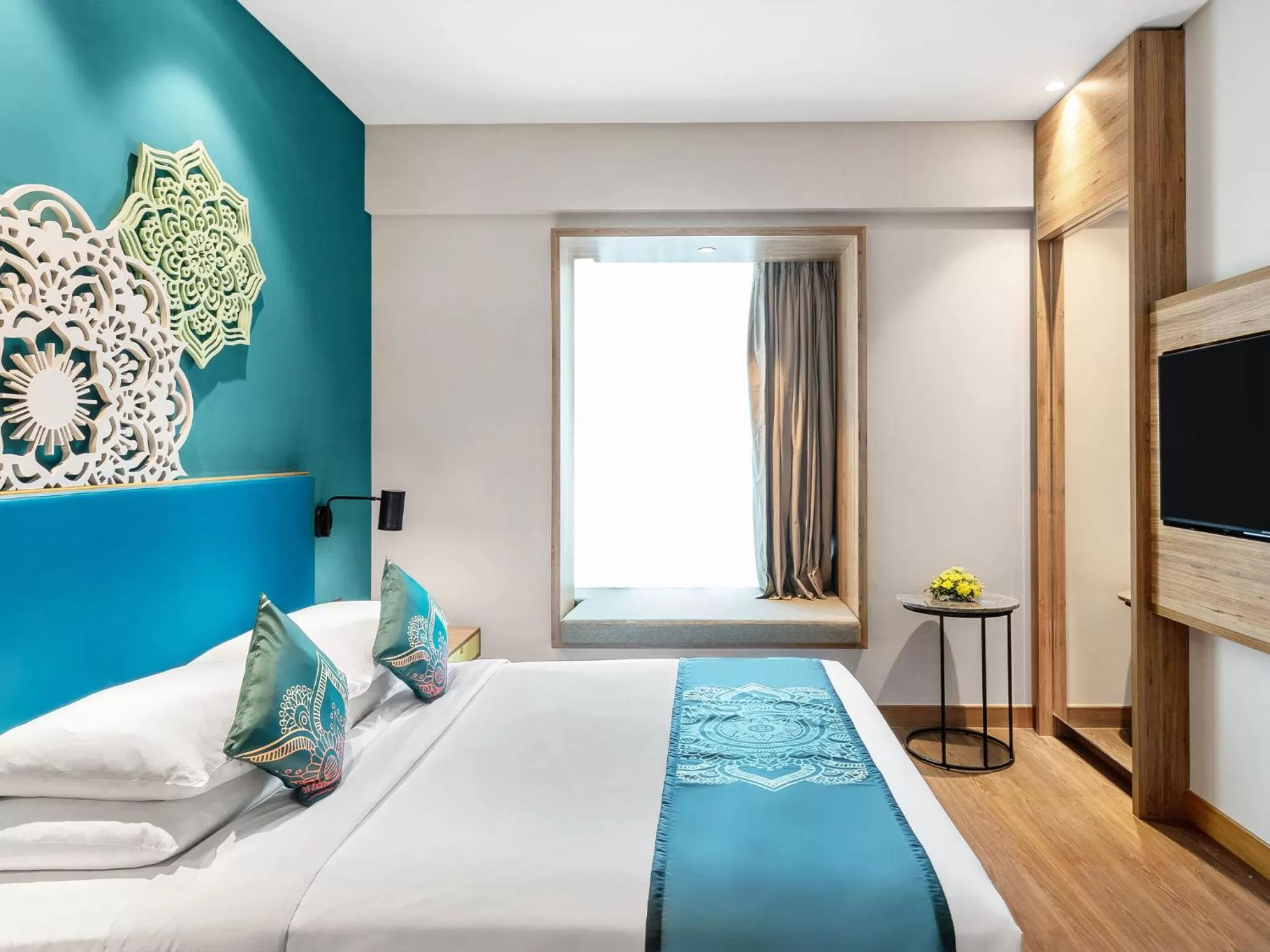 Bedroom, Bed in Grand Mercure Ahmedabad GIFT City - An Accor Hotels Brand