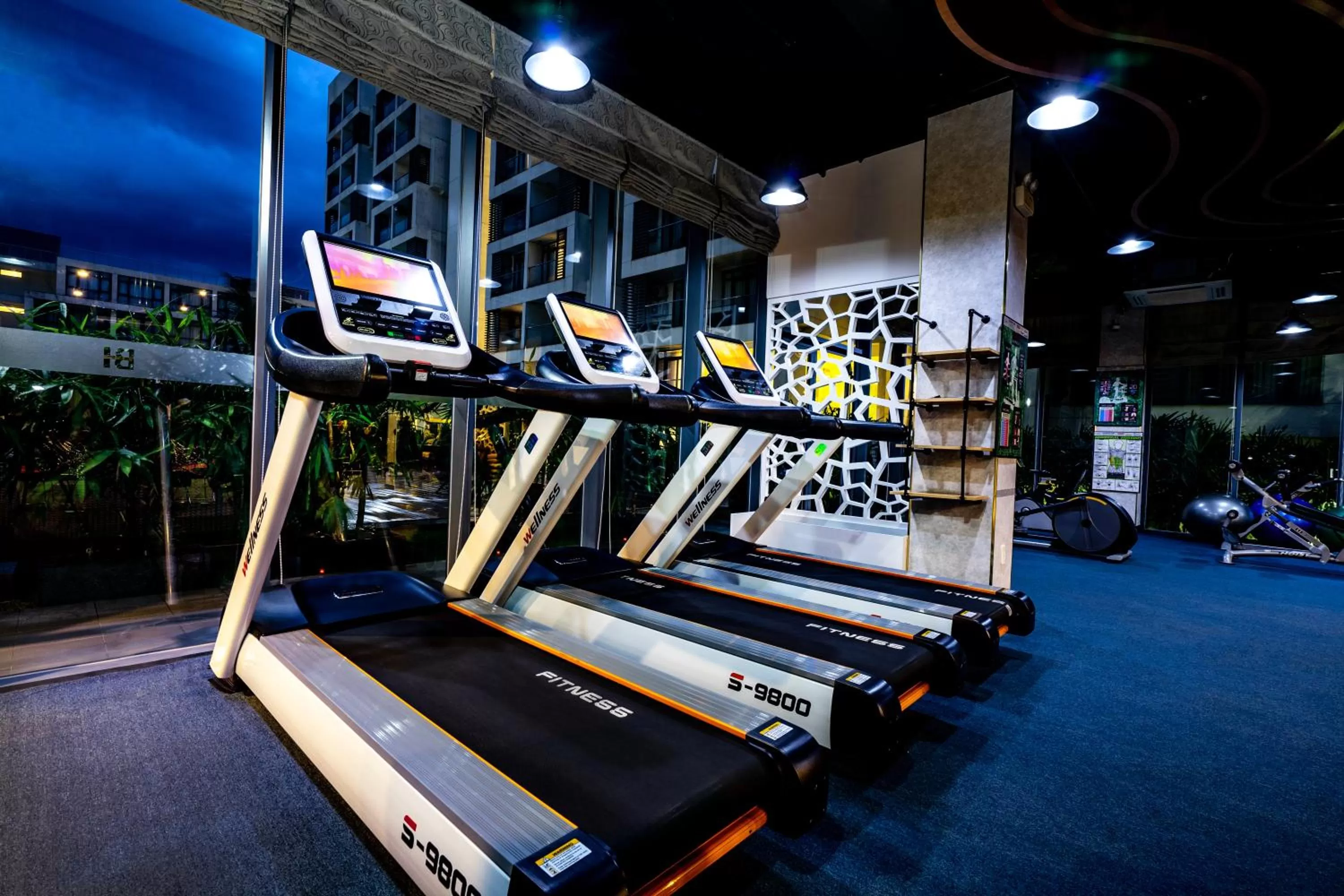 Fitness centre/facilities in Becamex Hotel New City