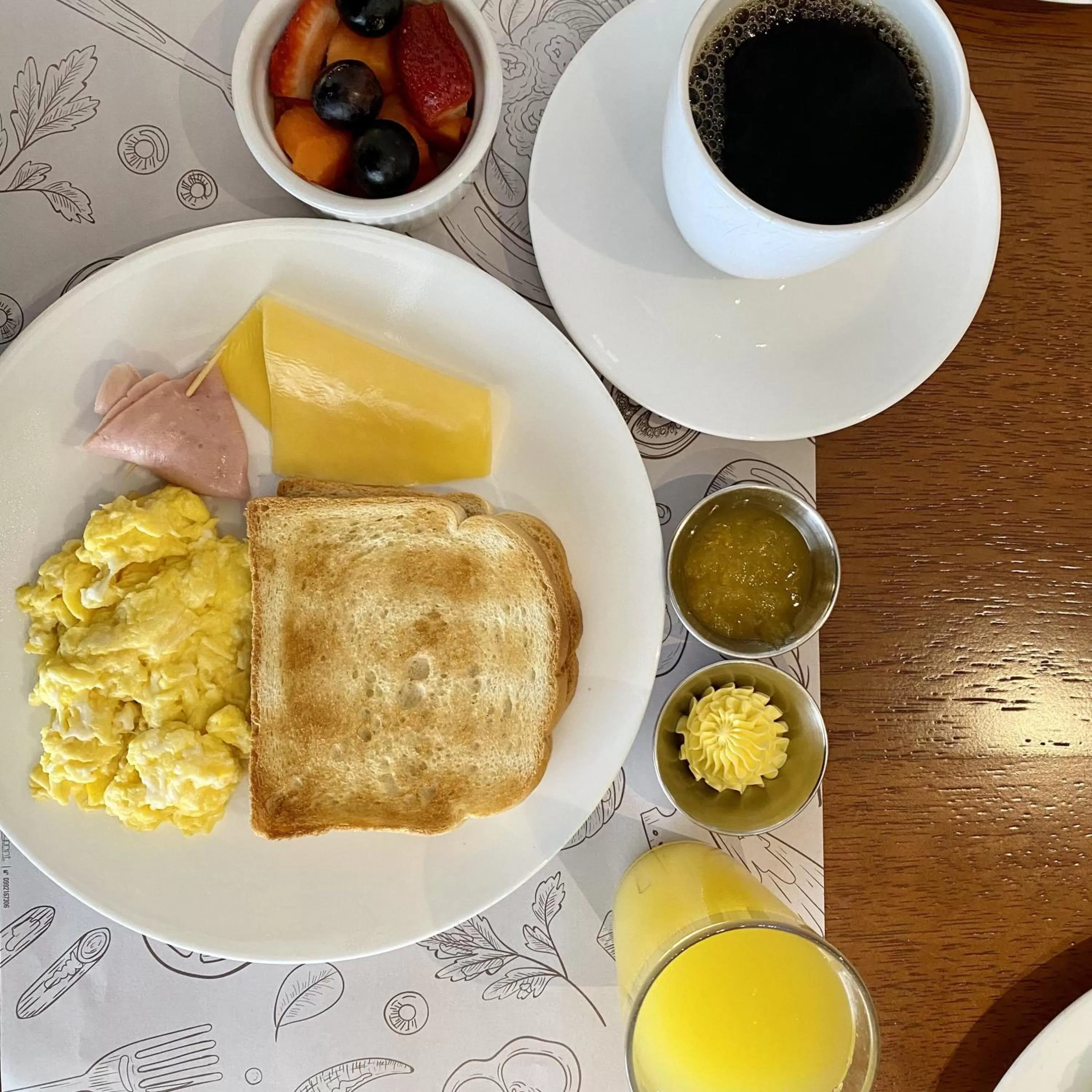 Breakfast in Hotel Carrion